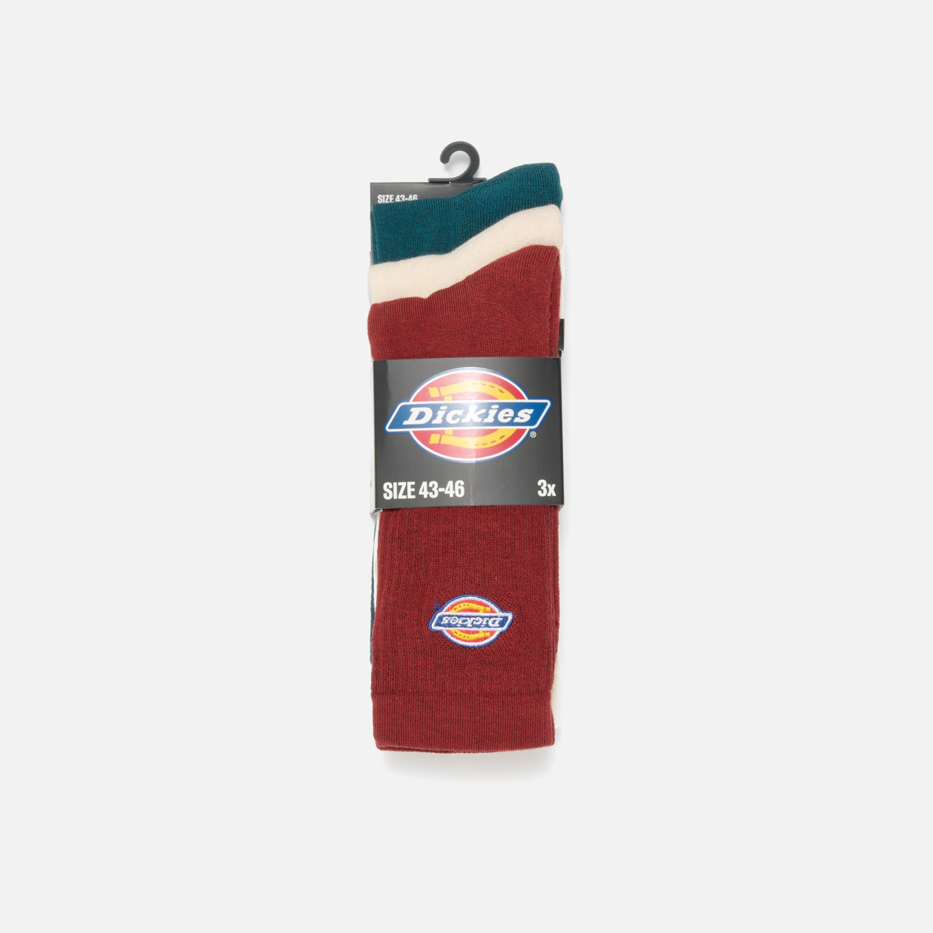 Dickies Valley Grove 3-Pack Socks Fired Brick