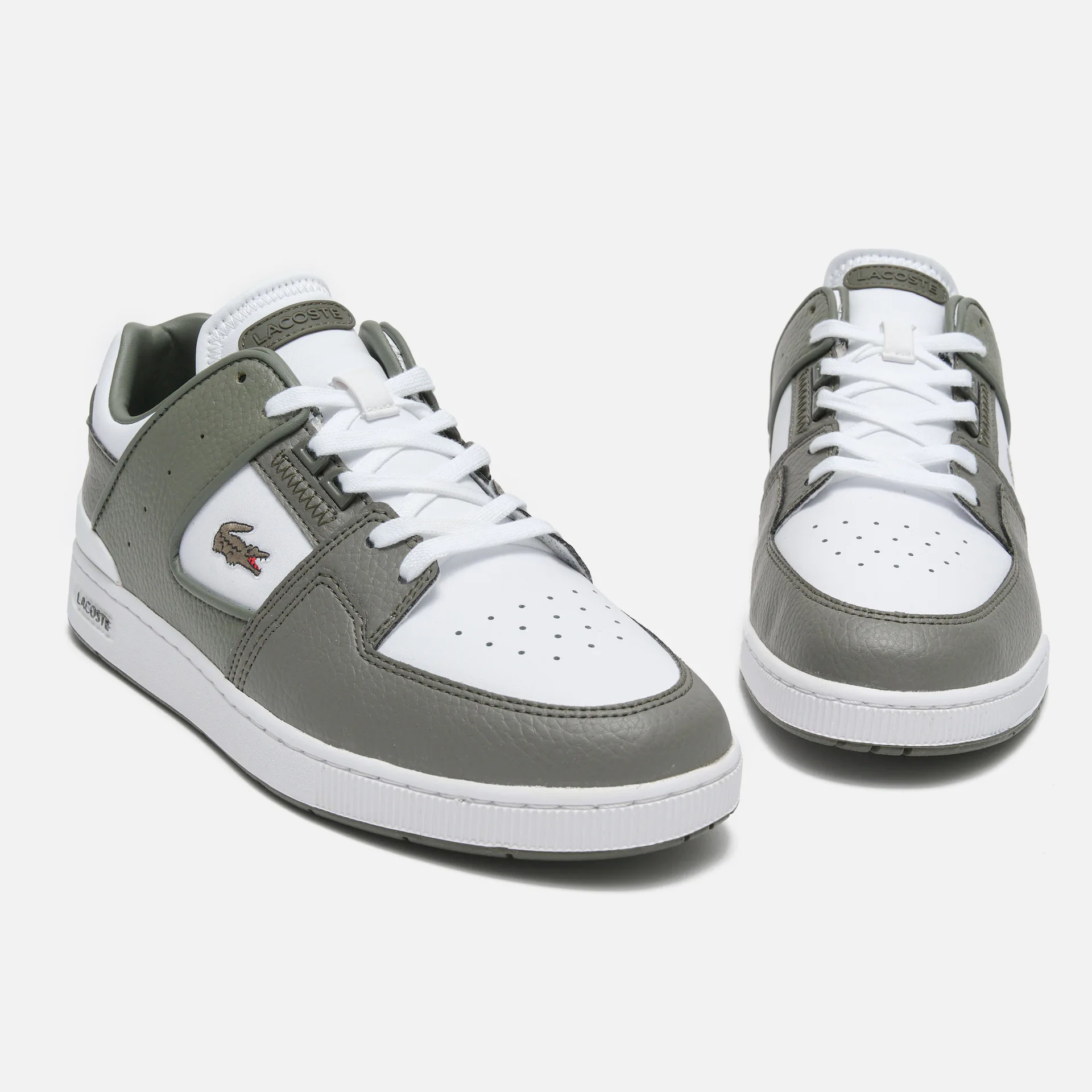Lacoste Court Cage 223 2 SMA Sneaker White/Khaki