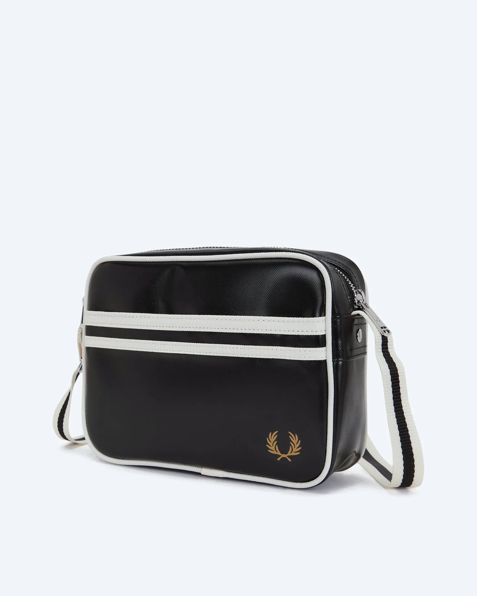 Fred Perry Classic Mini Shoulder Bag Black/Ecru