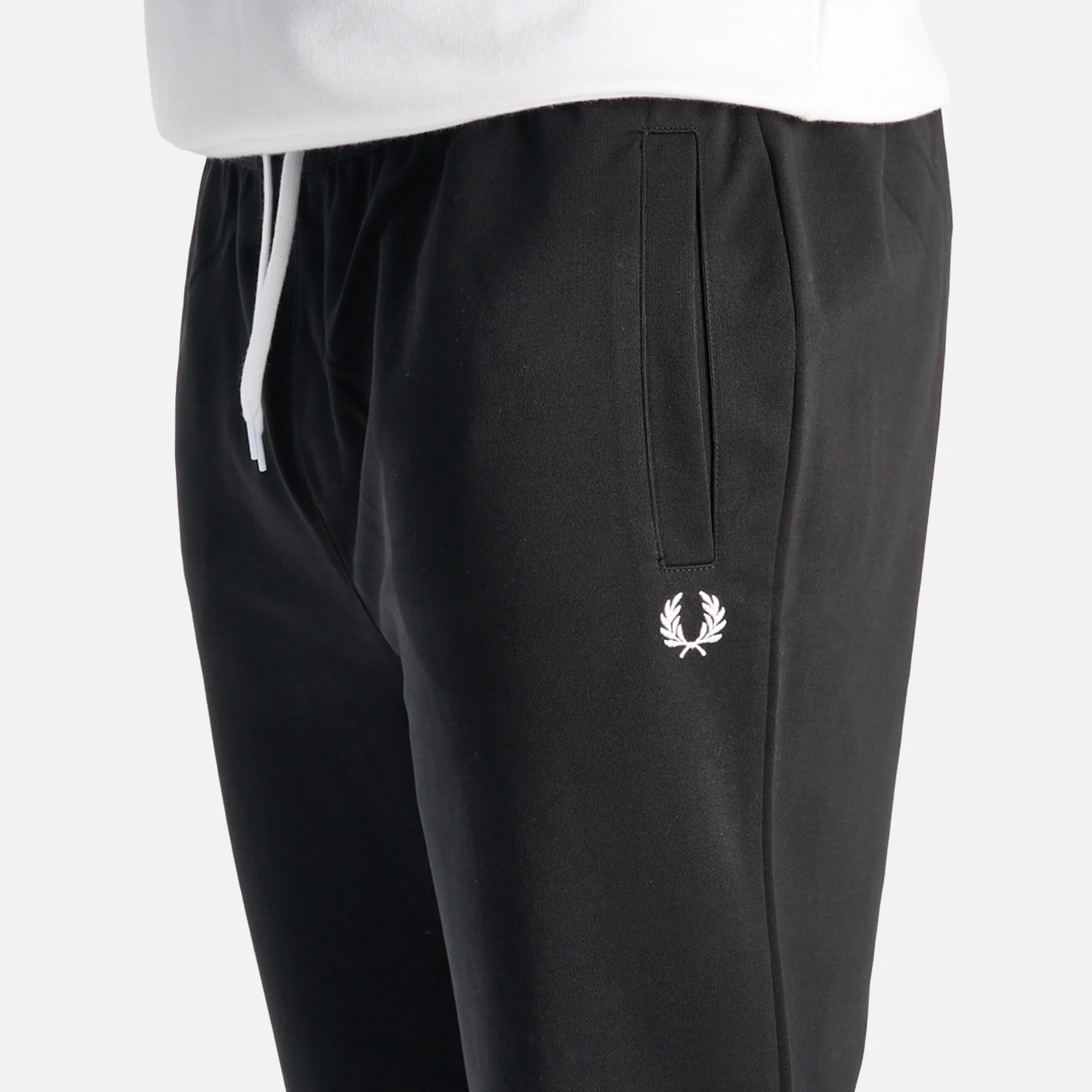 Fred Perry Reverse Tricot Track Pant Black