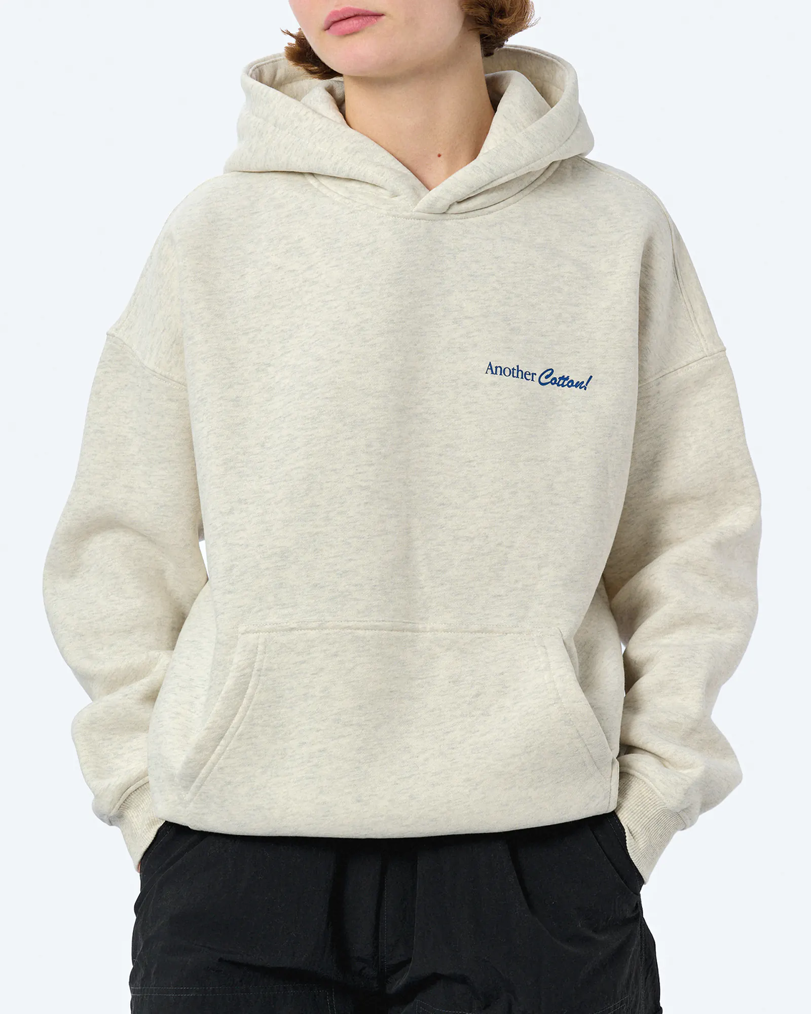 Another Cotton Breakfast Club Oversized Hoodie Grey Another Cotton Breakfast Club Oversized Hoodie Grey