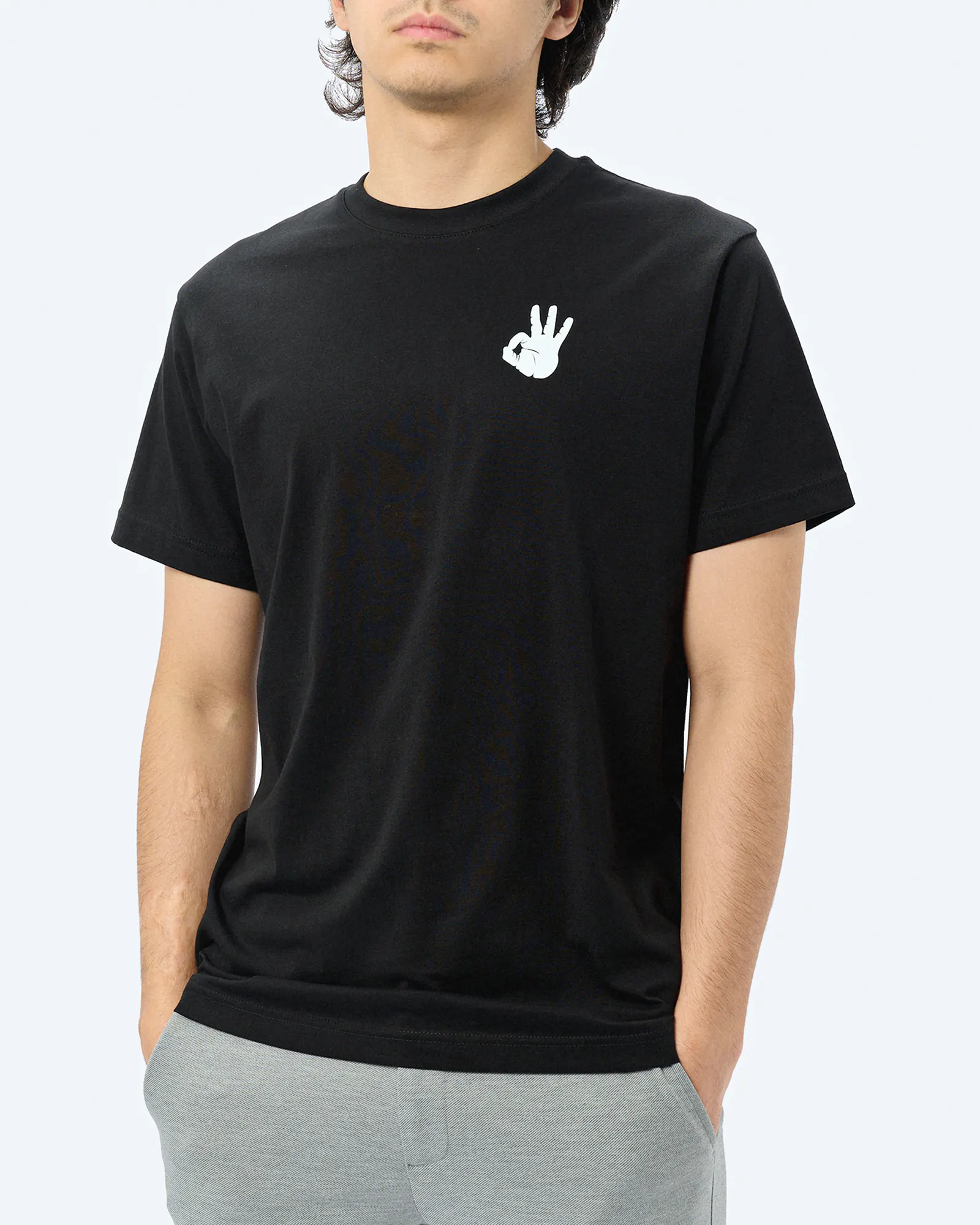 Kleinigkeit Bois Straightcut T-Shirt Keine Probleme Black Kleinigkeit Bois Straightcut T-Shirt Keine Probleme Black