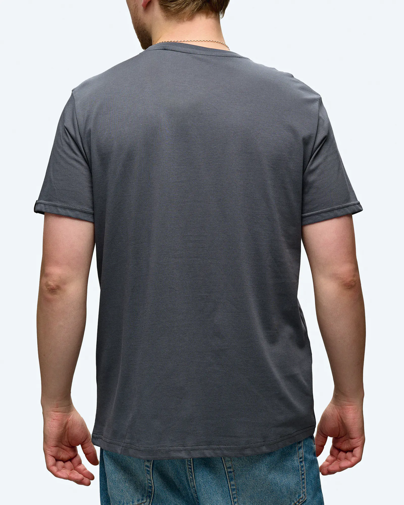Alpha Industries Basic T-Shirt Grey Black/Black Alpha Industries Basic T-Shirt Grey Black/Black
