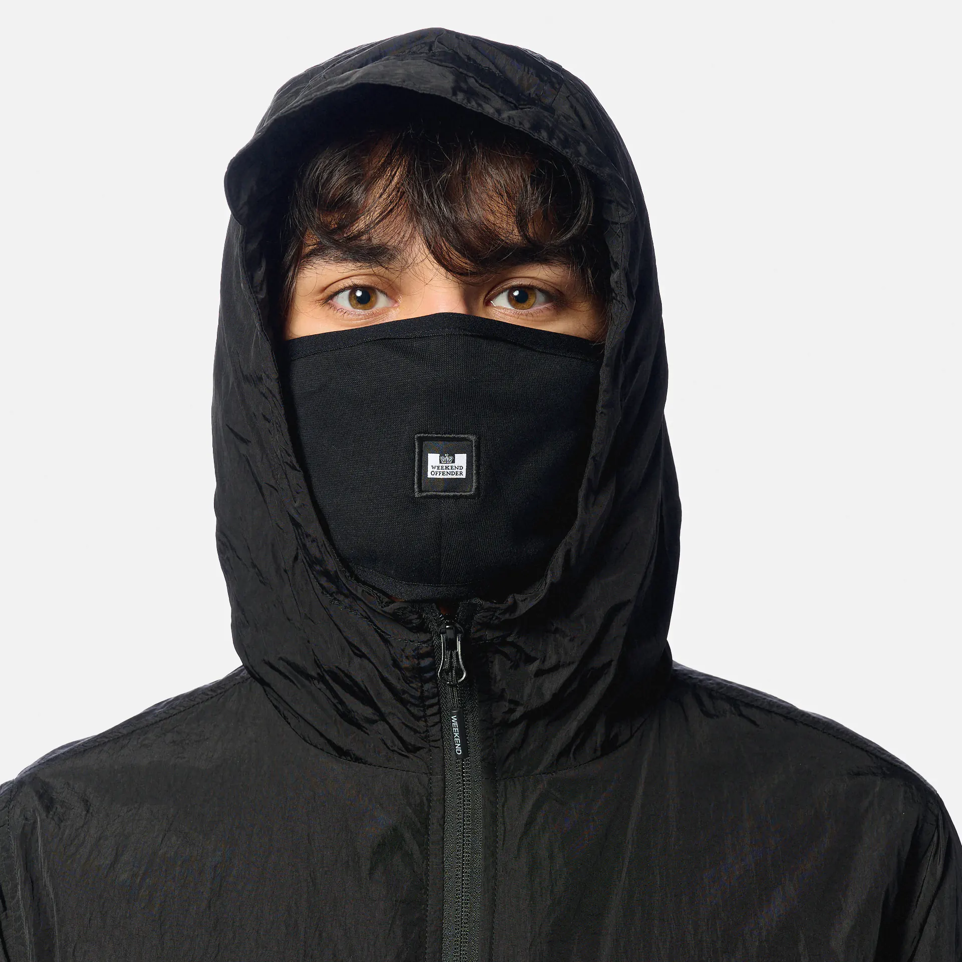 Weekend Offender Technican Face Mask Jacket Black