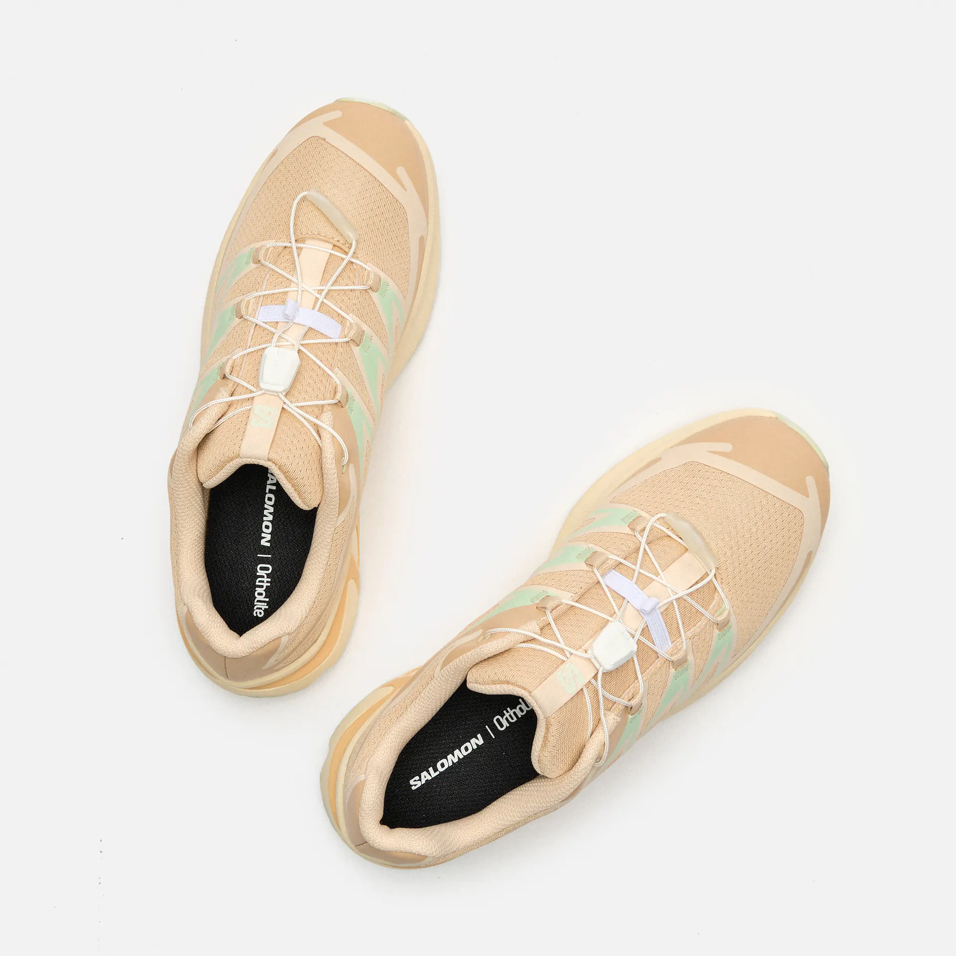 Salomon XT-EVR Sneaker Sun Kiss/ Hazelnut/Canary Green