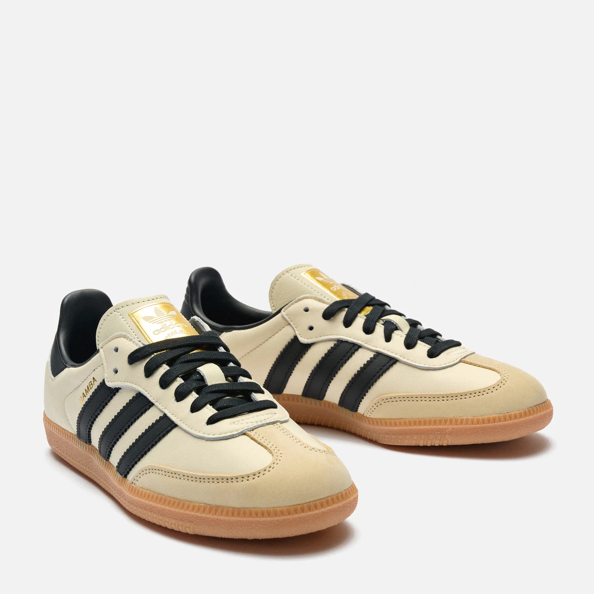 adidas Originals Samba Sneaker OG W Cream White/Core Black/Sand Strata