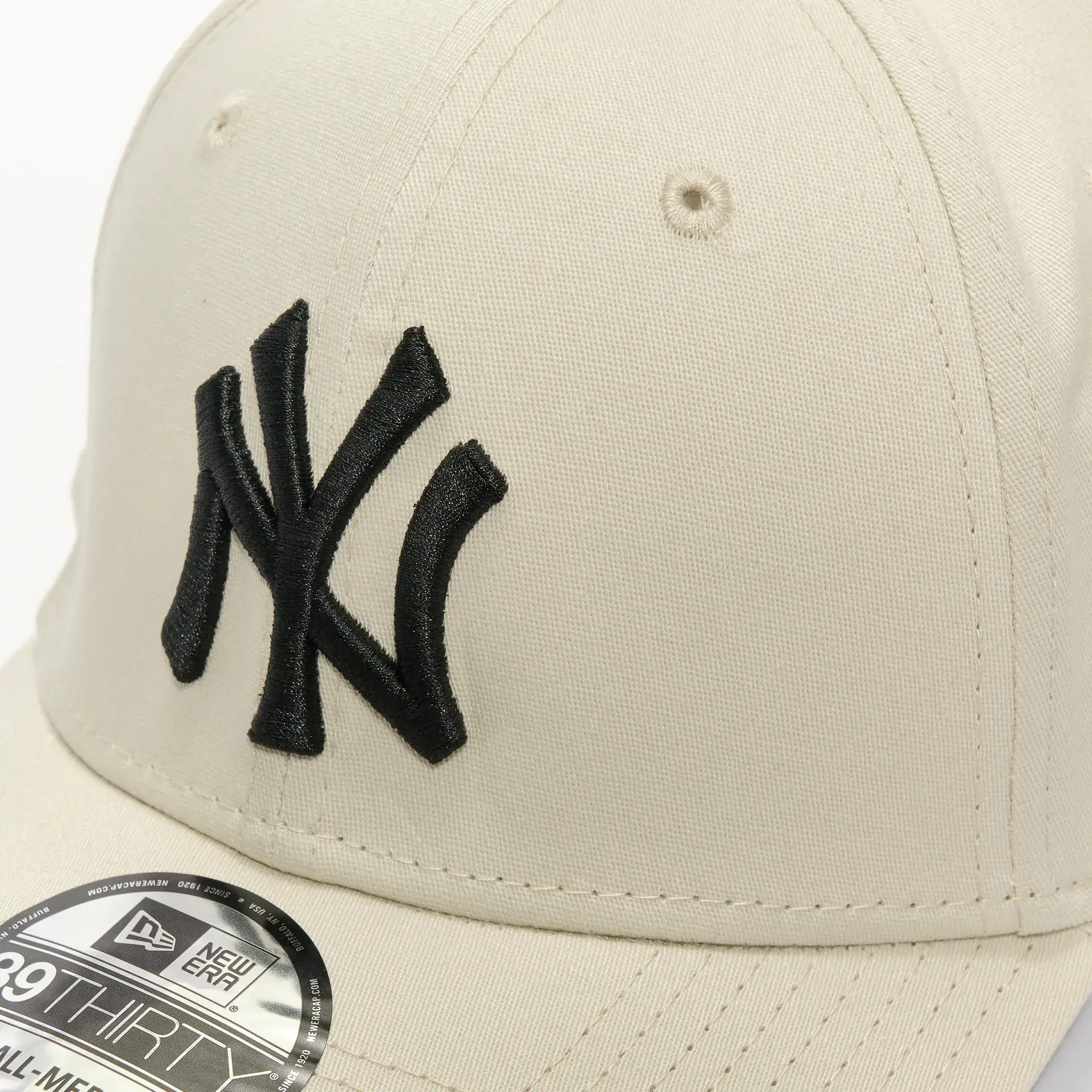 New Era MLB NY Yankees League Essentail 39Thirty Cap Stone/Black