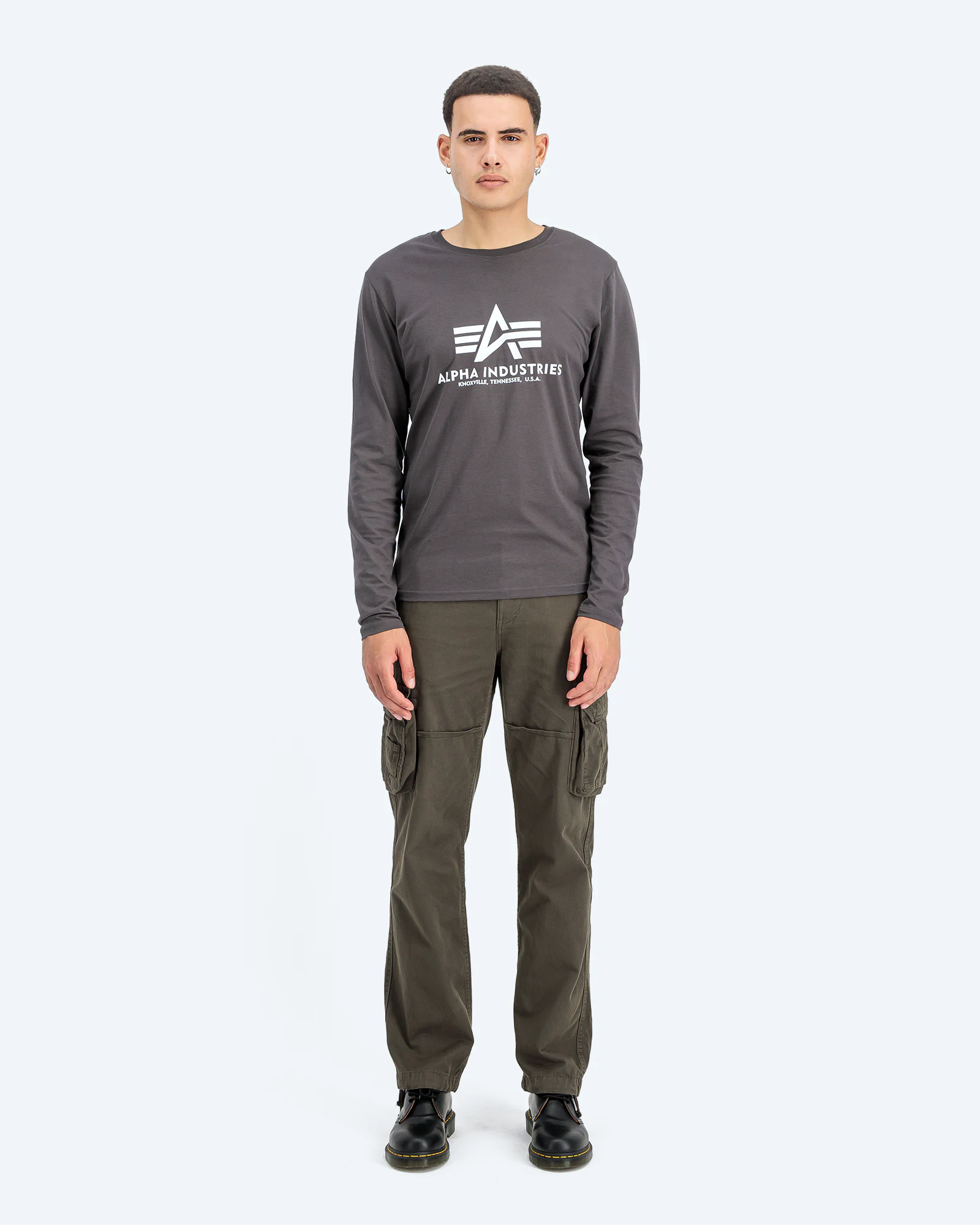 Jet Cargo Pant Grey Black