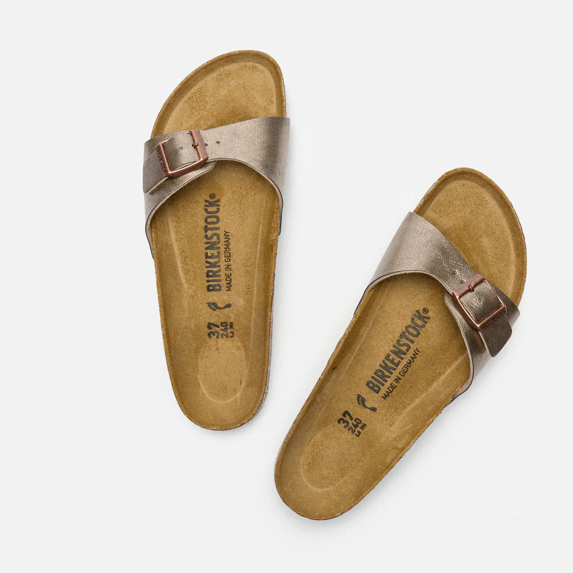 Birkenstock Madrid BF Sandals Graceful Taupe