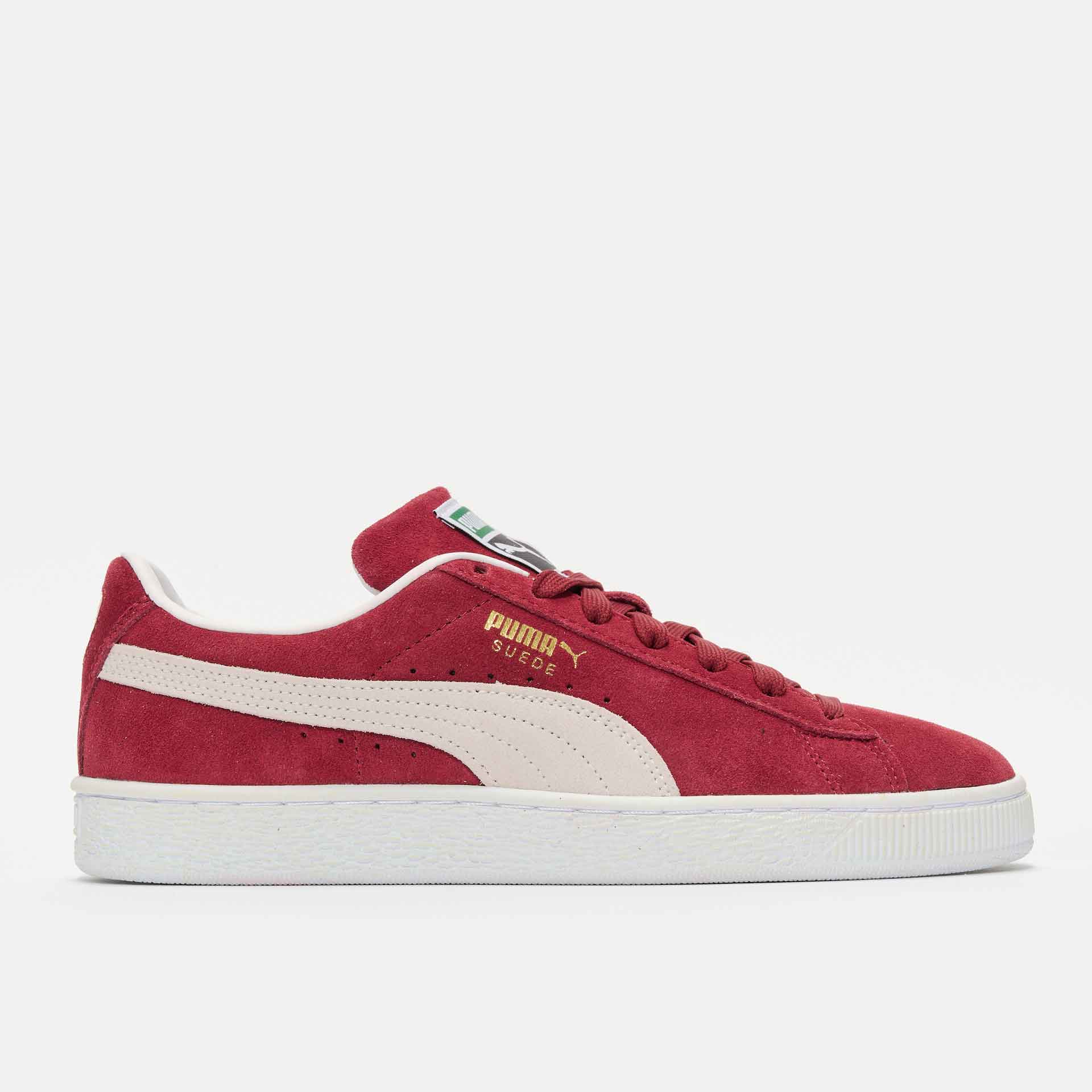 PUMA Suede Sneaker Classic Cabernet/White PUMA Suede Sneaker Classic Cabernet/White