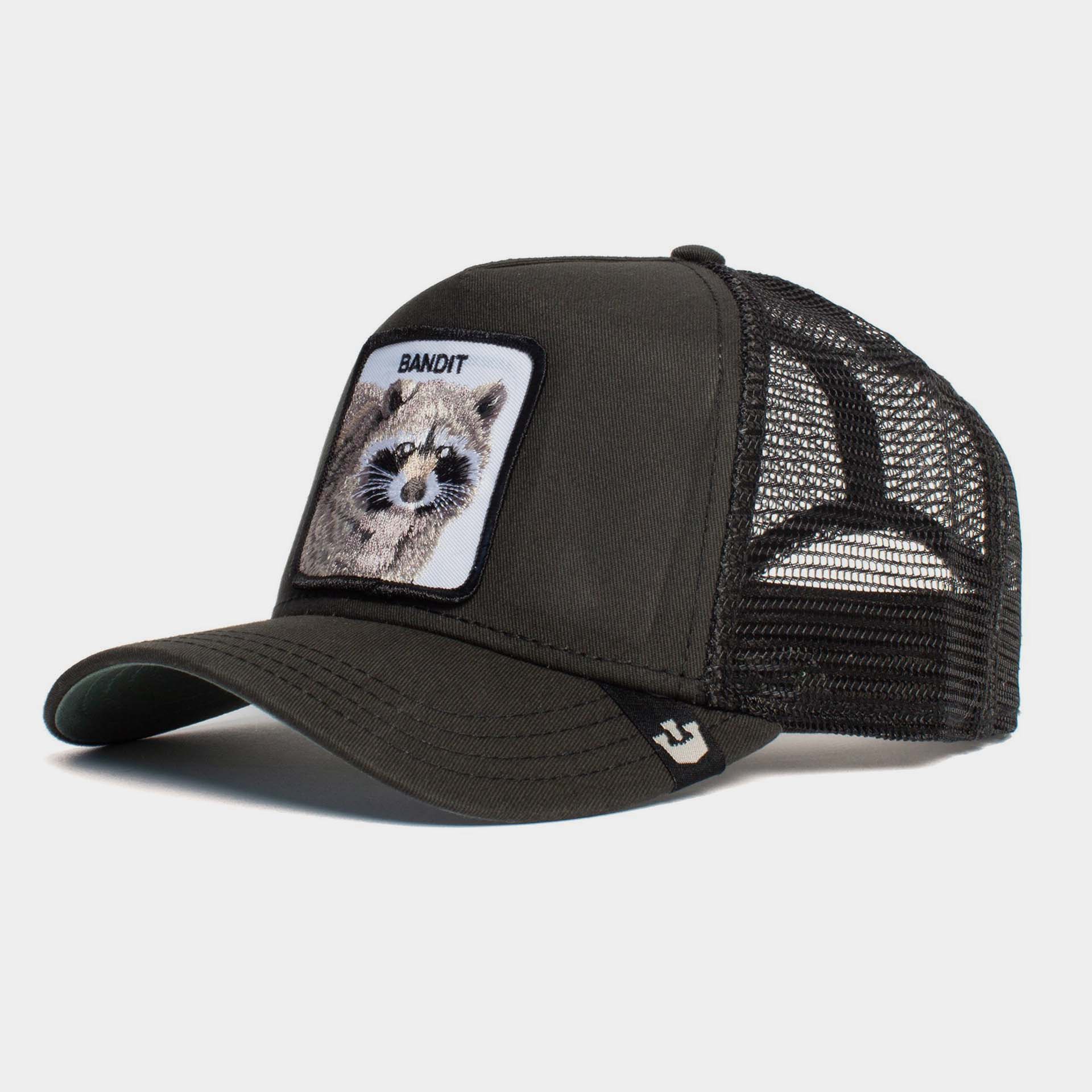 Goorin Bros The Bandit Baseball Trucker Cap Black