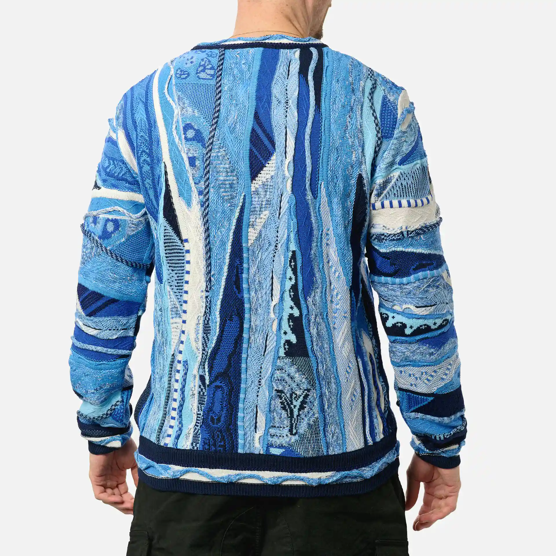 Carlo Colucci Knit Crewneck Blue Carlo Colucci Knit Crewneck Blue