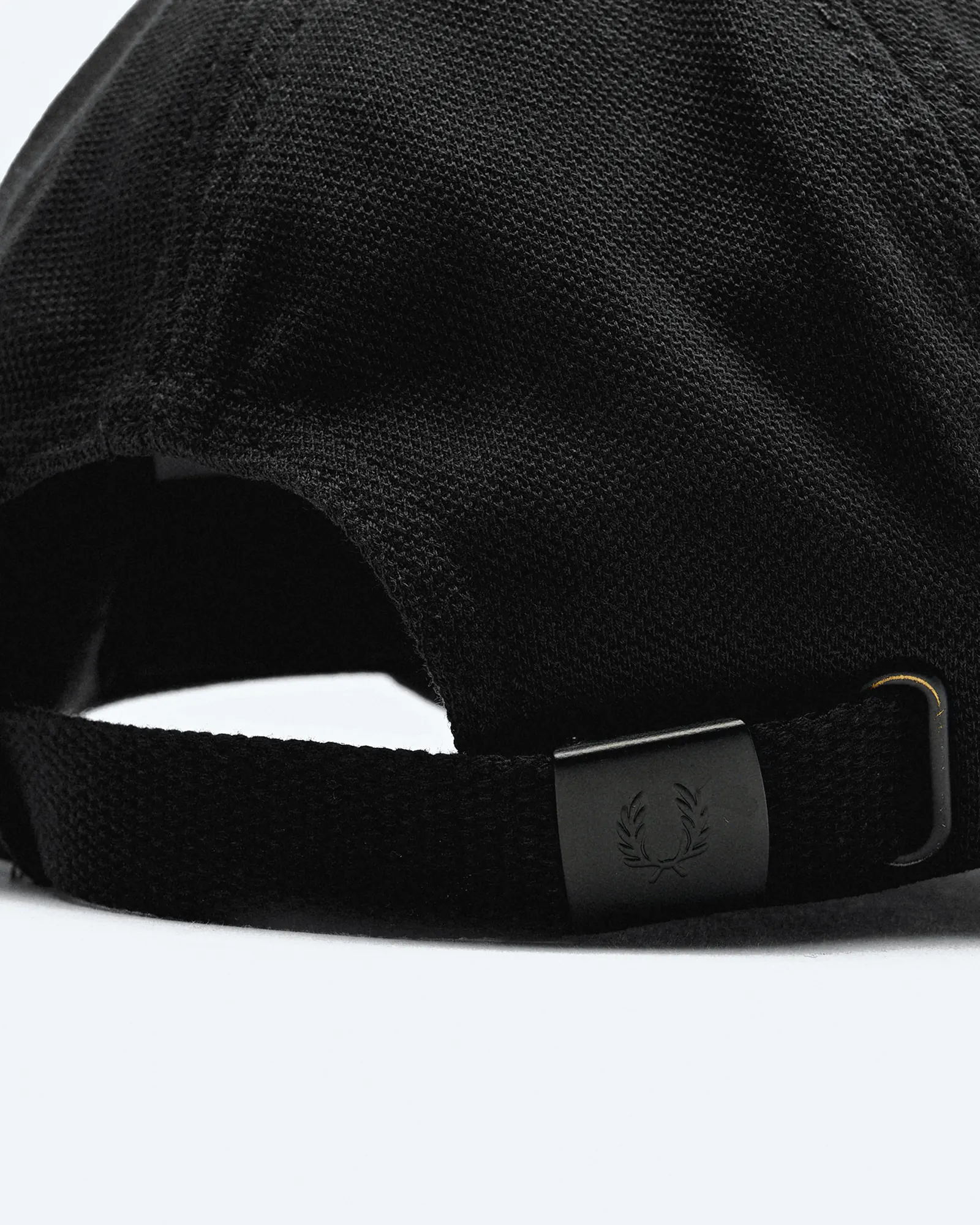 Fred Perry Pique Classic Cap Black/Shaded Stone