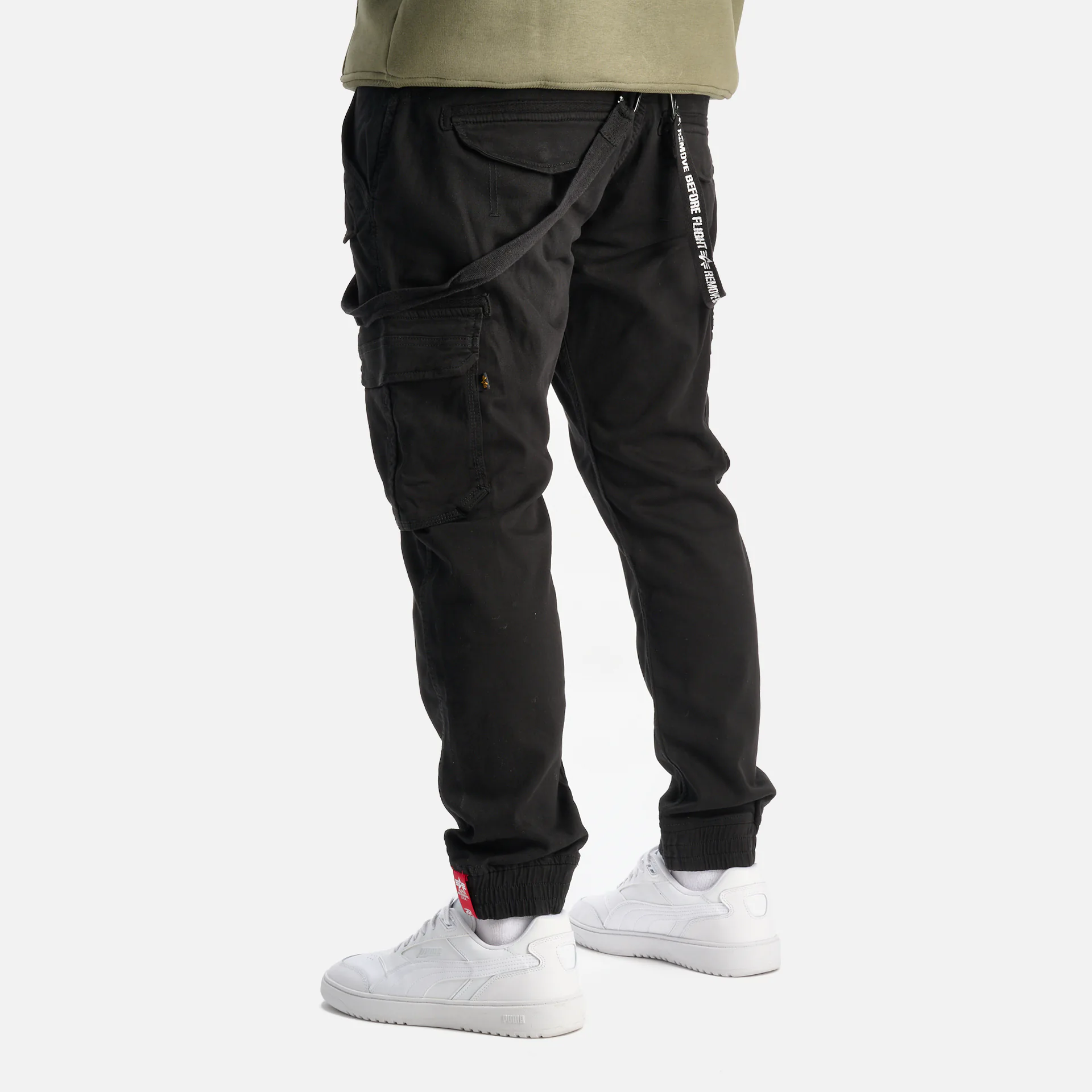 Alpha Industries Utility Cargo Pants Black