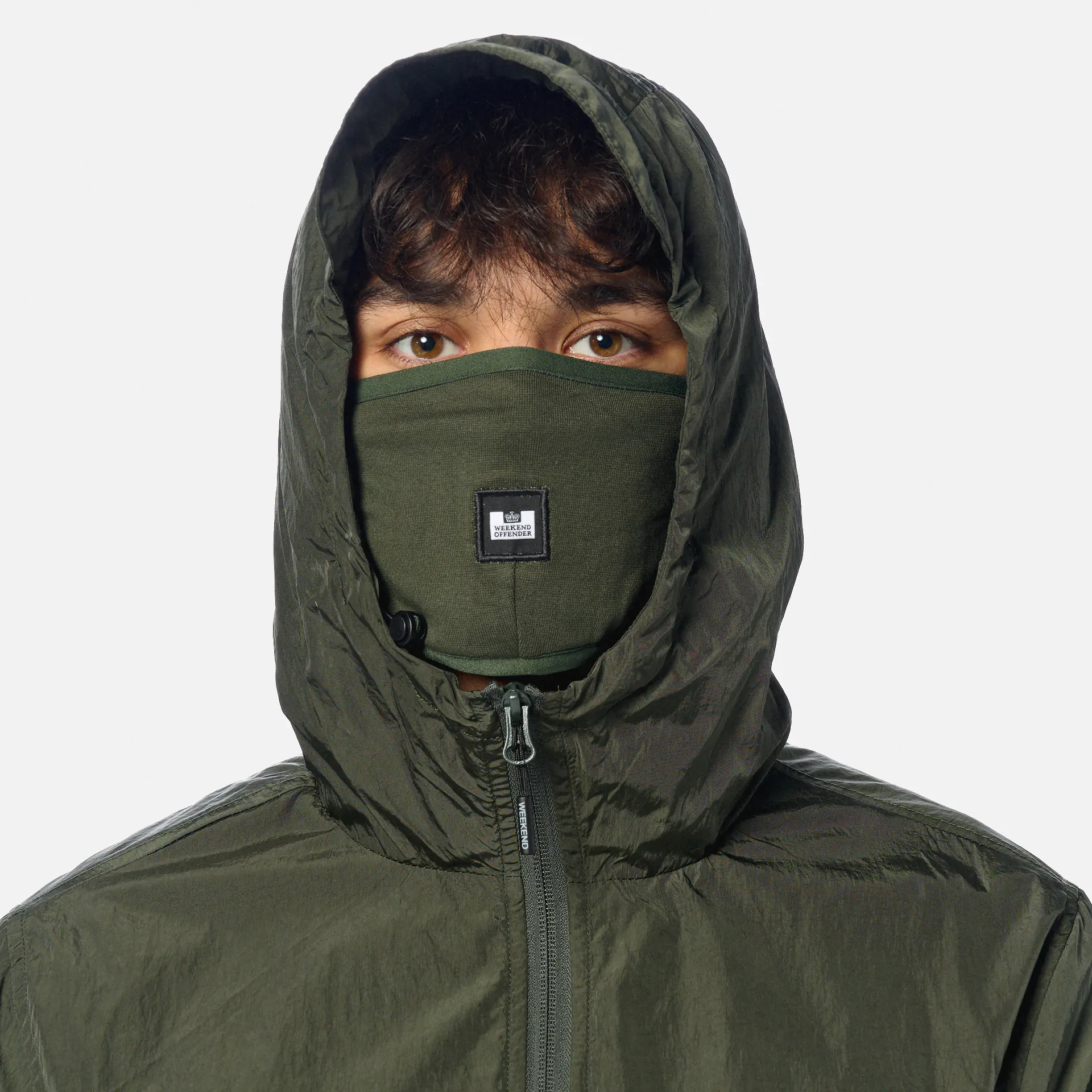 Weekend Offender Technican Face Mask Jacket Black Forest