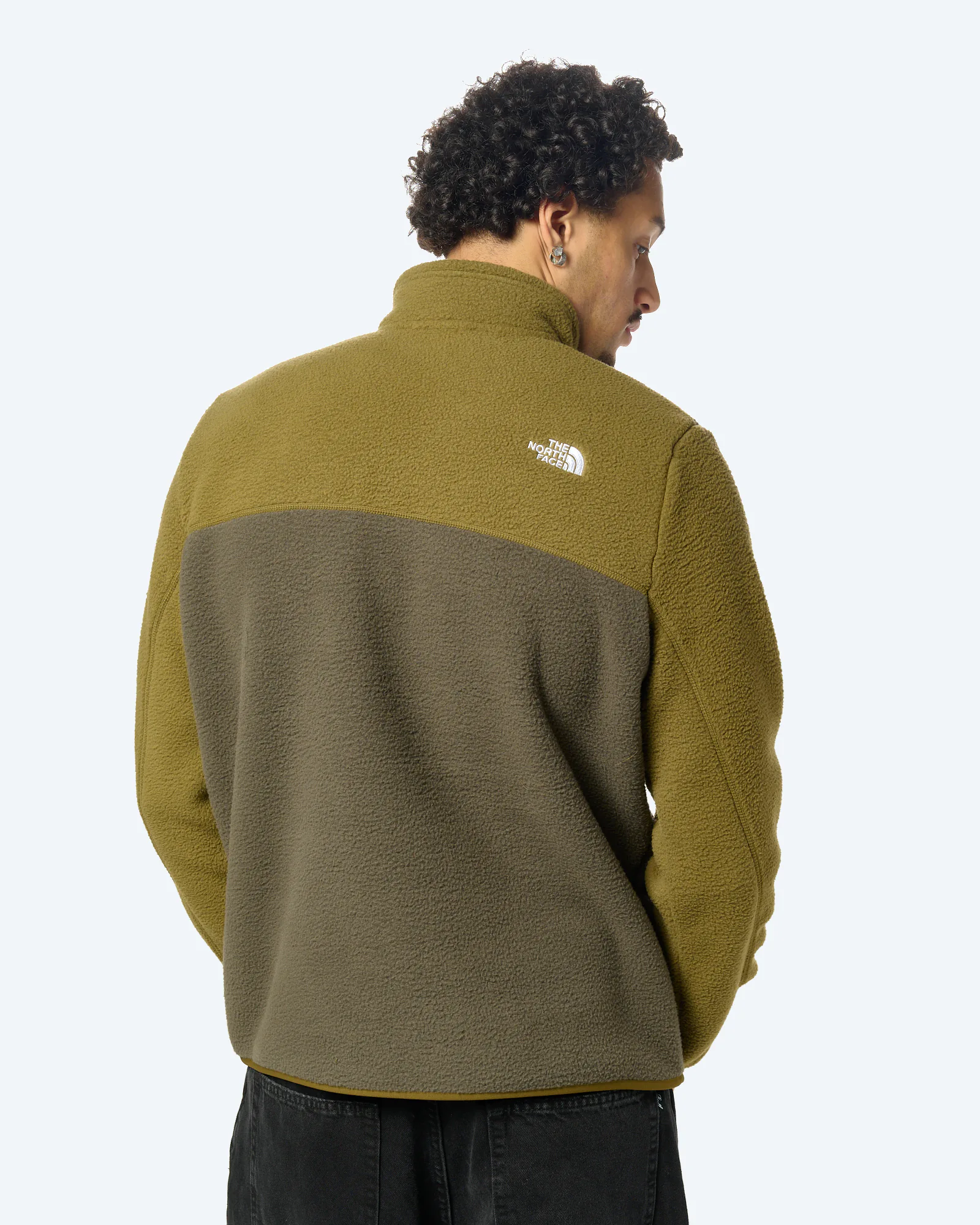 M Yumiori 1/4 Zip New Taupe Green