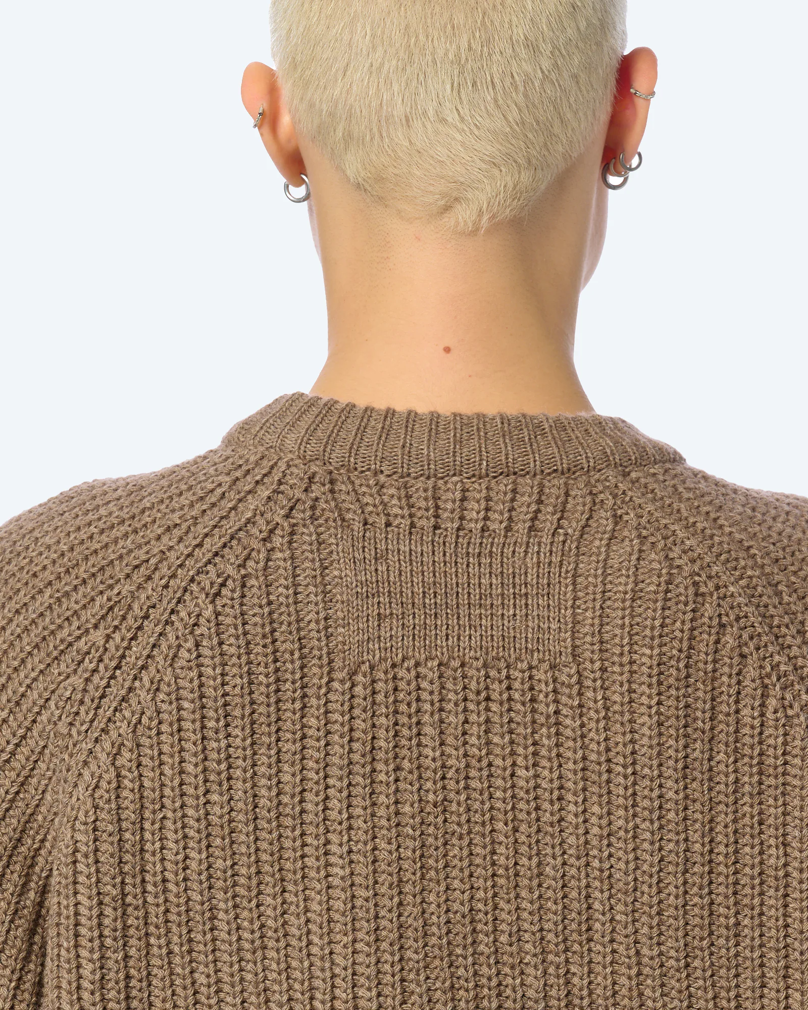 ARMEDANGELS KAAGI Knit Sweatshirt Cinnamon Dust Melange