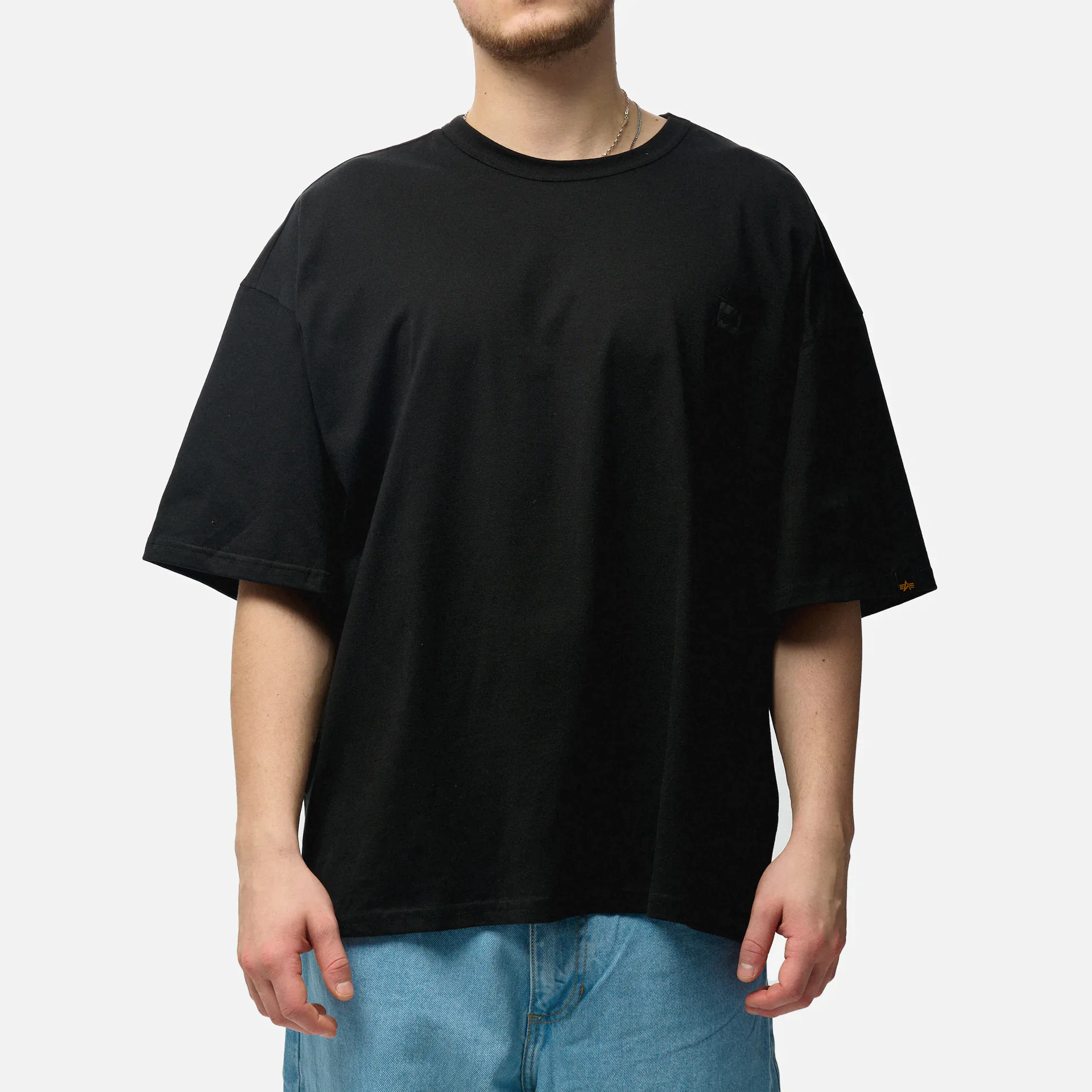 Alpha Industries Heavy Essentials Relaxed T-Shirt Black