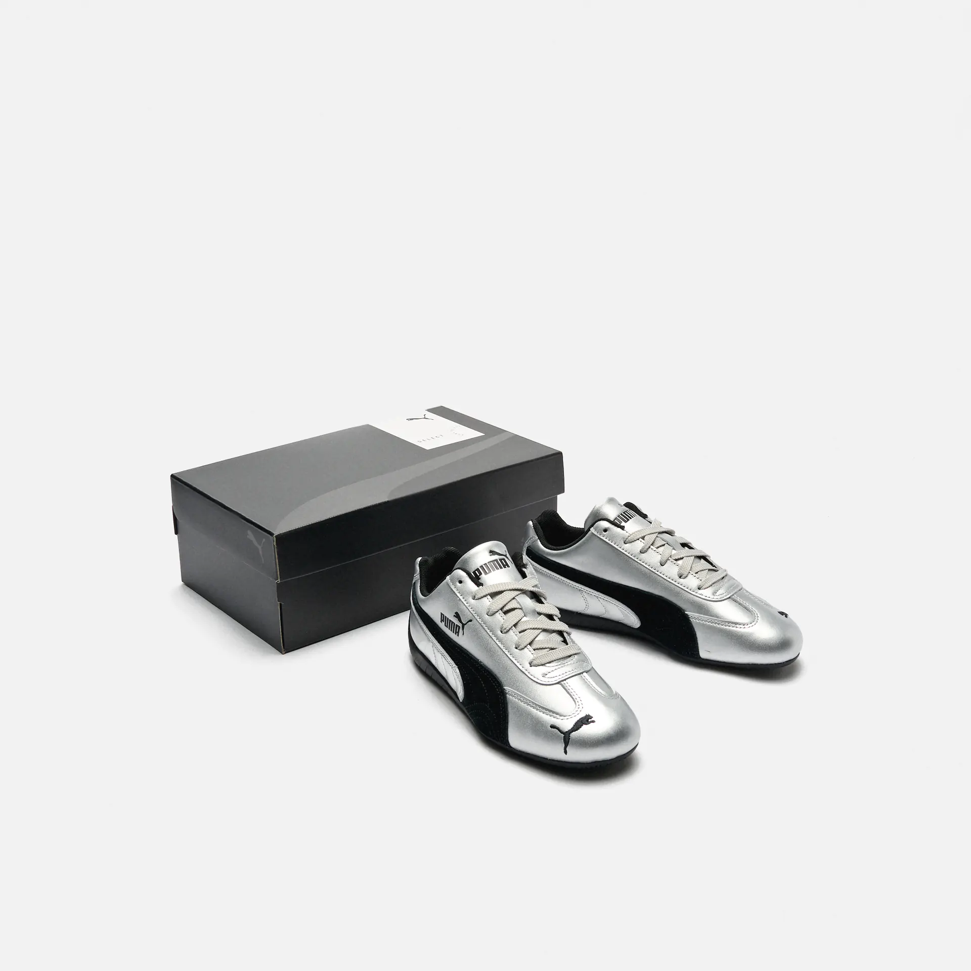PUMA Speedcat Metallic Sneaker Silver