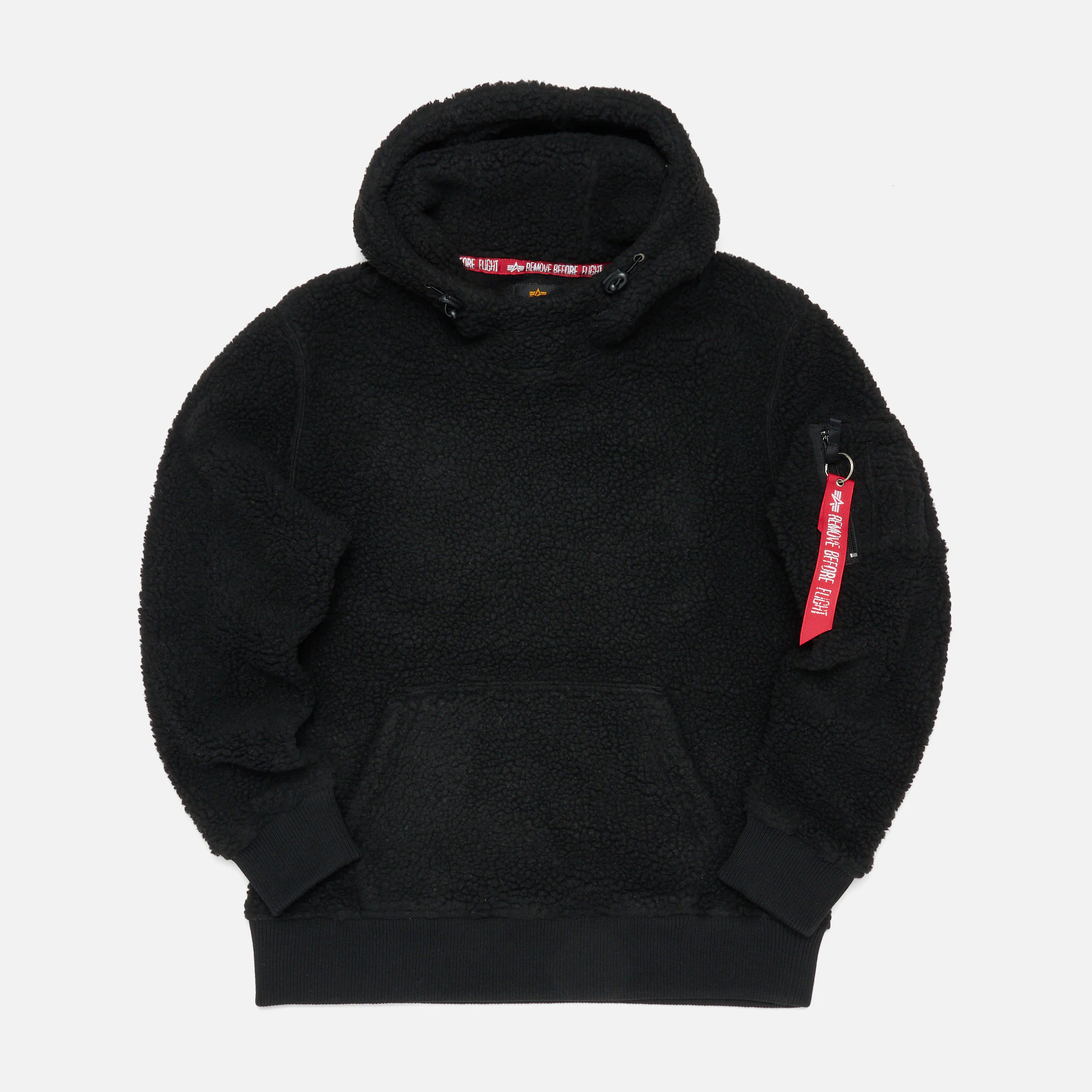 Alpha Industries Teddy Hoody Black