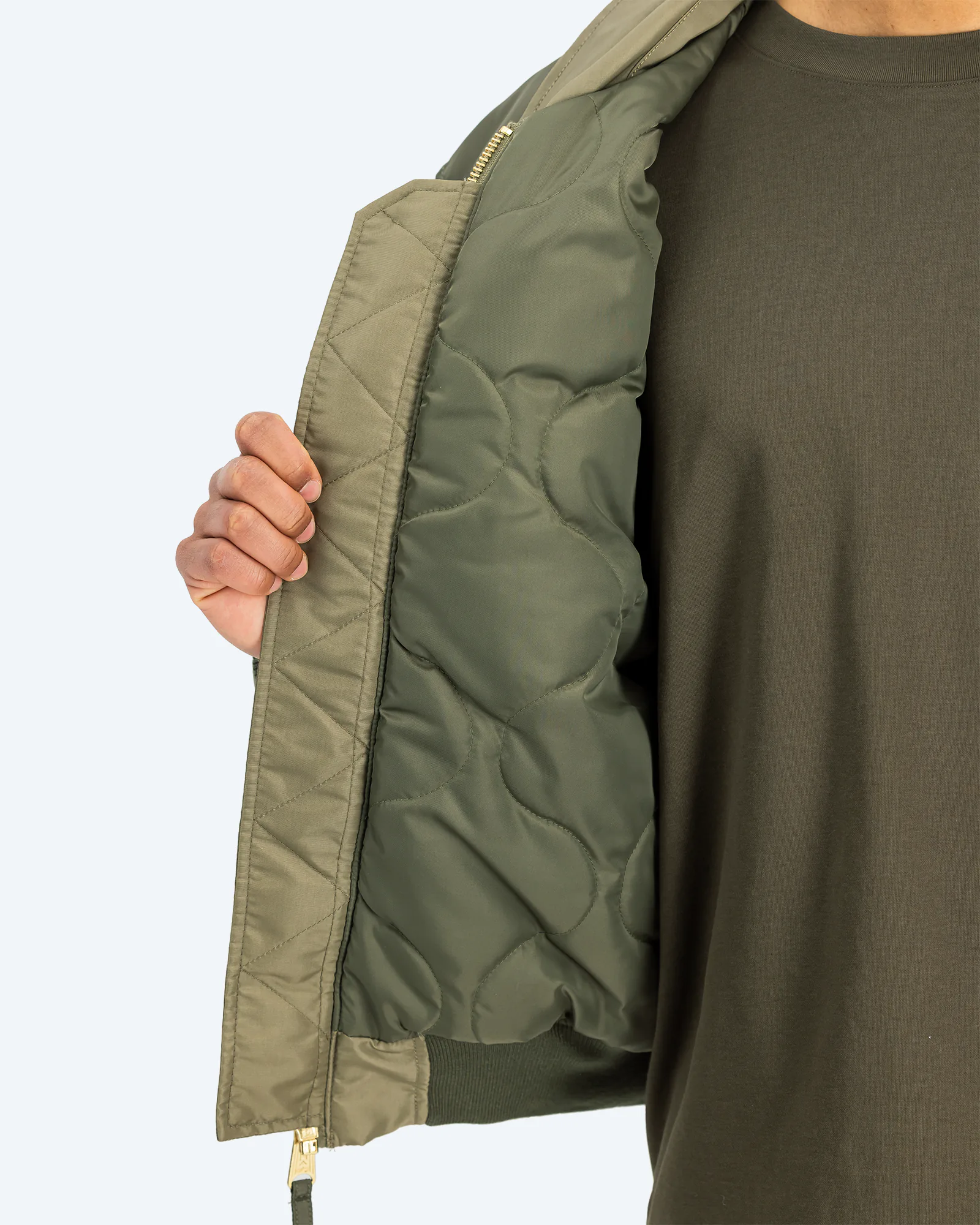 CWU-45/P Colorblock Bomber Jacket Olive