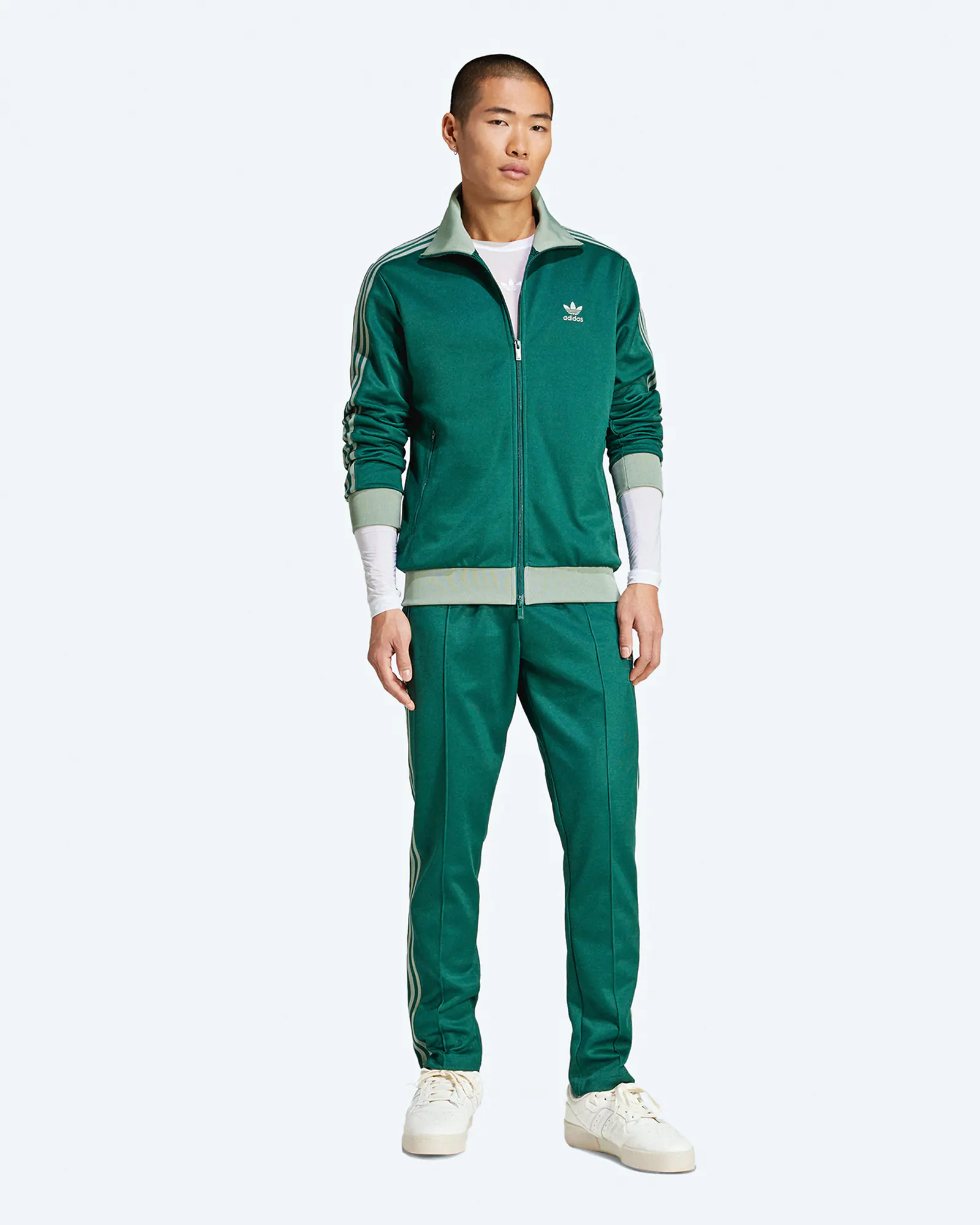 adidas adicolor Classic Beckenbauer Track Jacket Collegiate Green/Silver Green adidas adicolor Classic Beckenbauer Track Jacket Collegiate Green/Silver Green