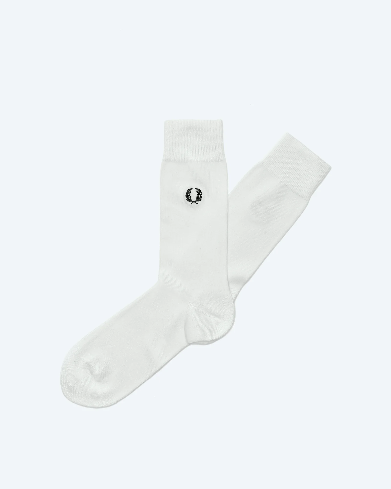 Fred Perry Laurel Wreath Classic Laurel Wreath Sock Snowwhite/Black