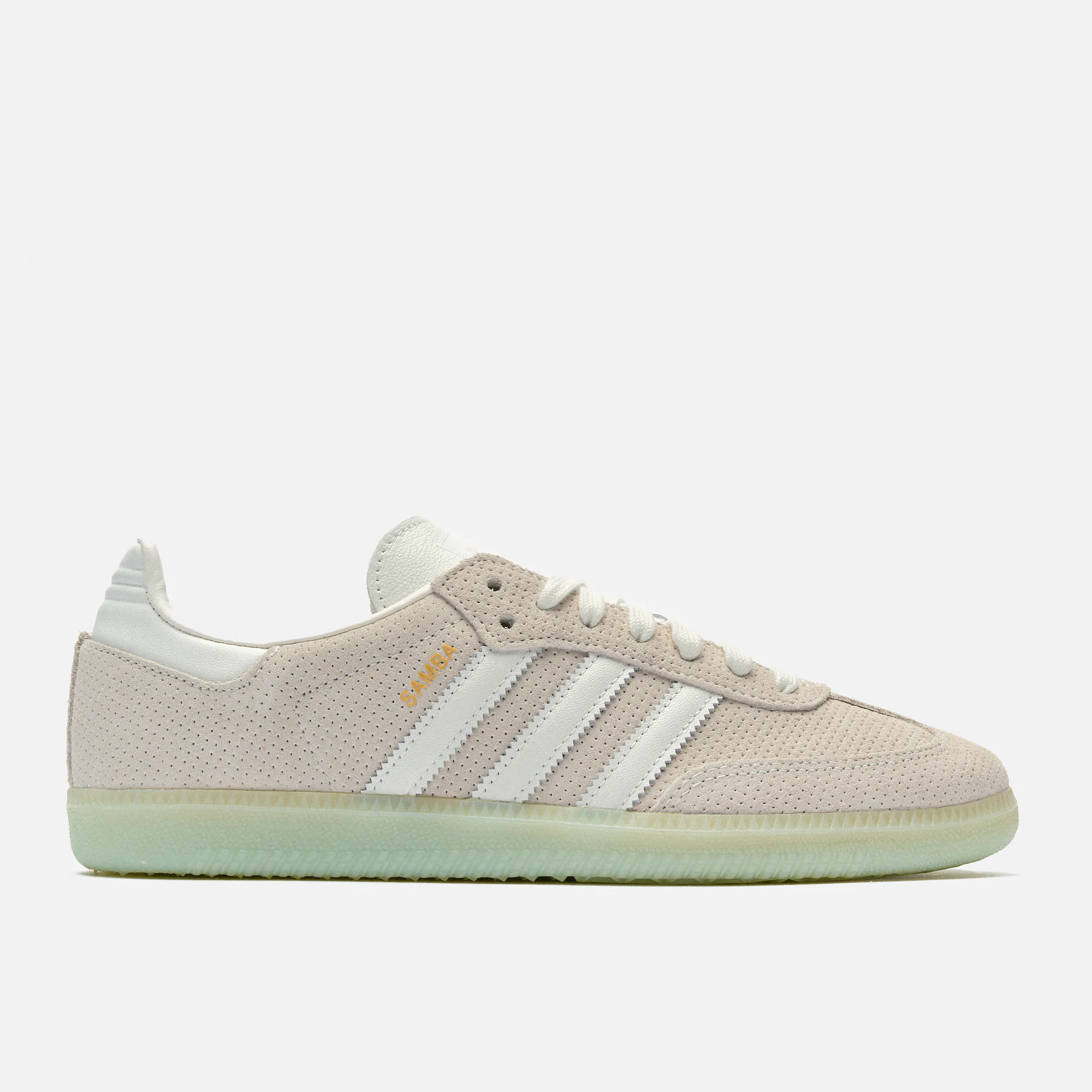 adidas Originals Samba OG Sneaker Core White/Core White/Almost Blue