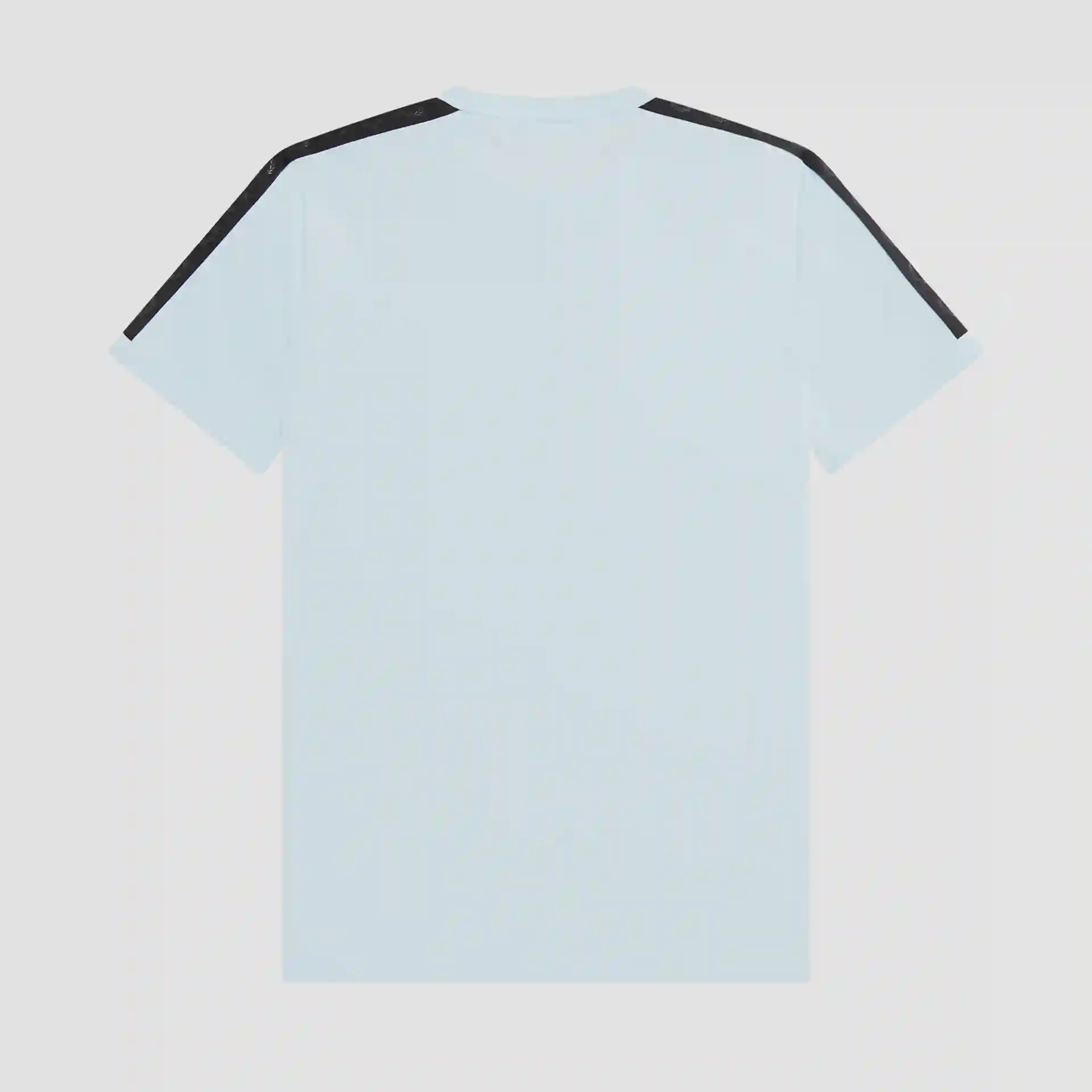 Fred Perry Tonal Tape Ringer T-Shirt Light Ice/Black
