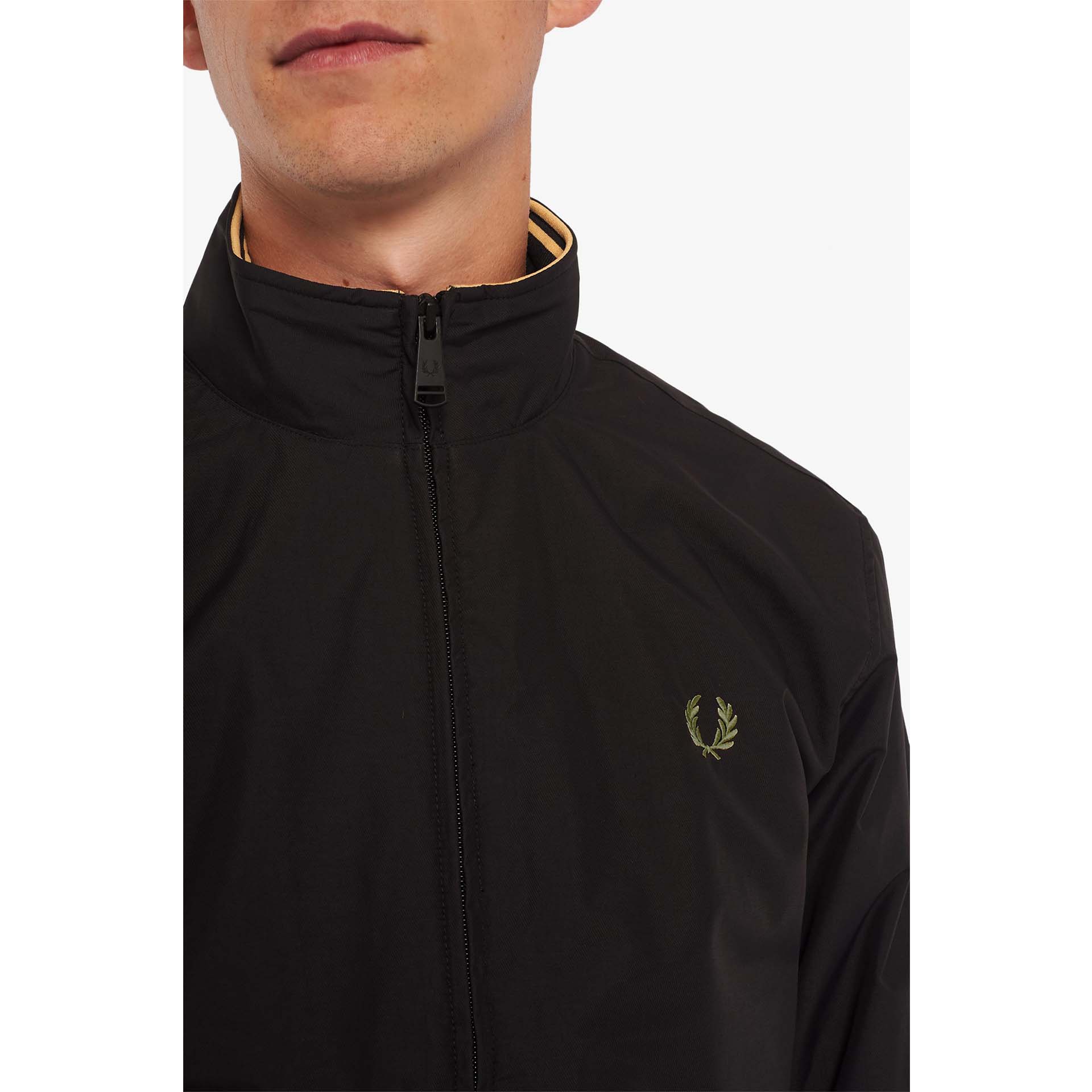 Fred Perry Brentham Jacket Black