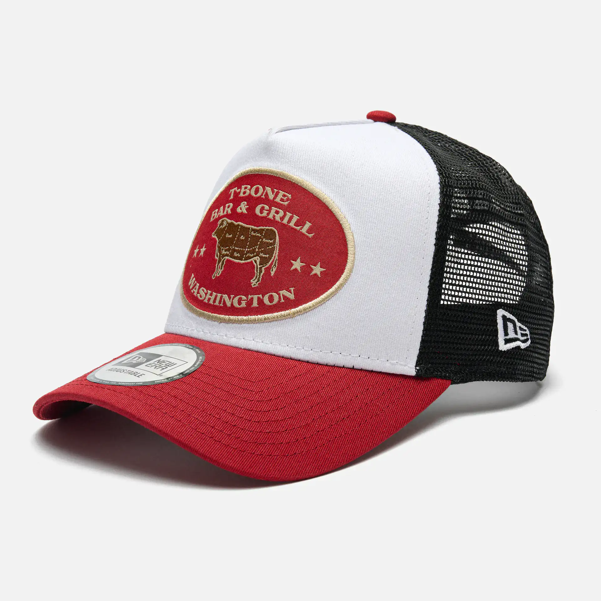 New Era Food Location Trucker Cap White/Red/Black