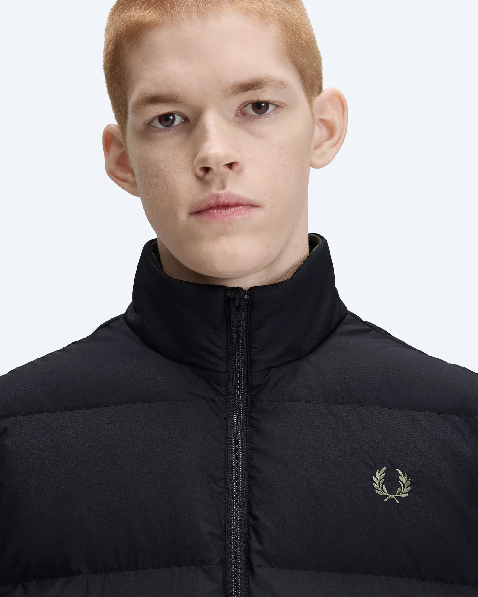 Fred Perry Insulated Gilet Vest Black
