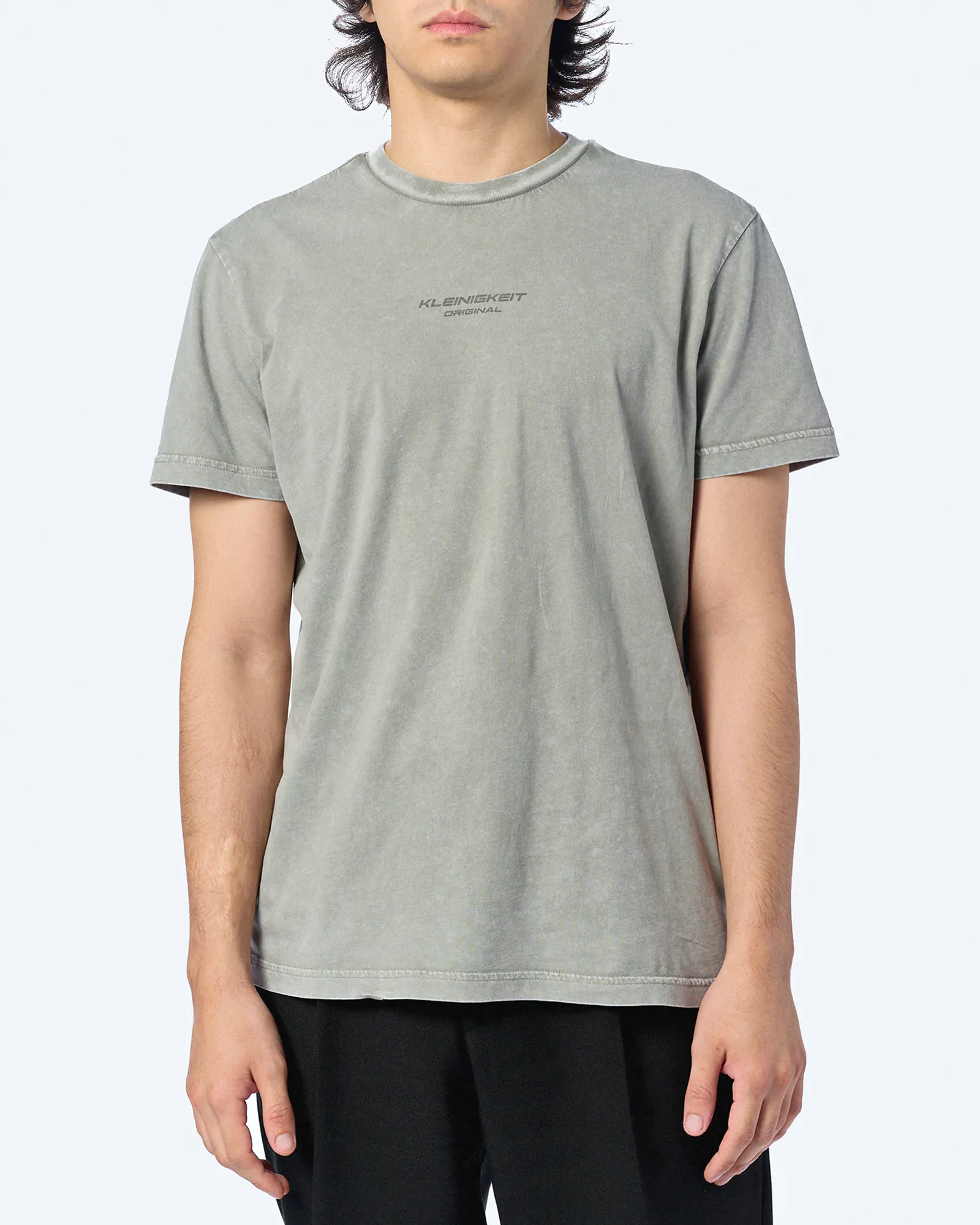 Kleinigkeit Bois Pfui Dyebel T-Shirt Soft Grey Kleinigkeit Bois Pfui Dyebel T-Shirt Soft Grey