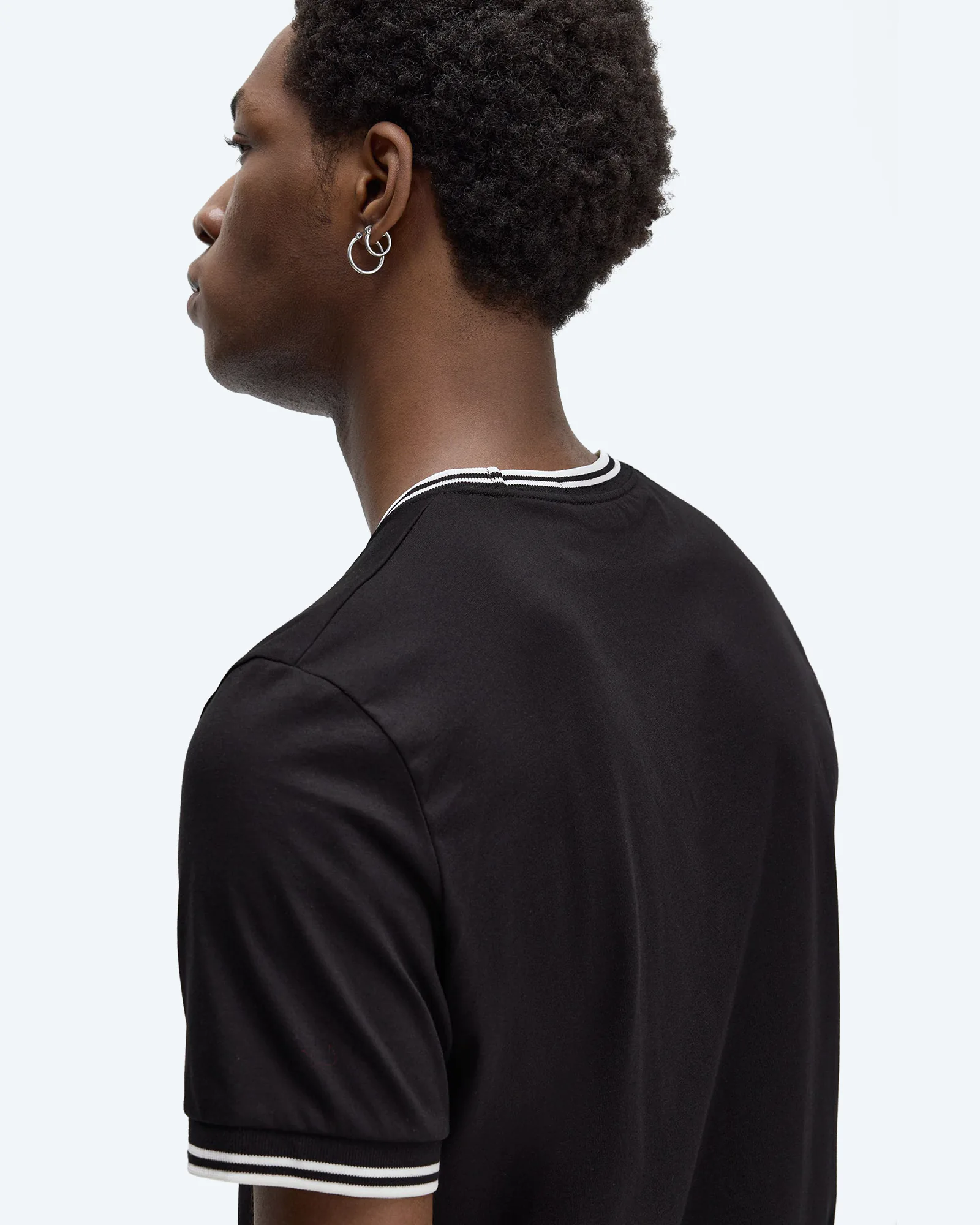 Fred Perry Twin Tipped T-Shirt Black