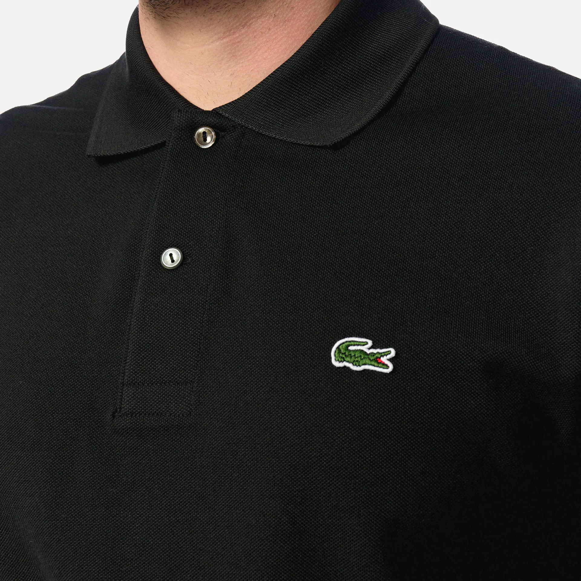 Lacoste Classic Fit Piqué Poloshirt Black