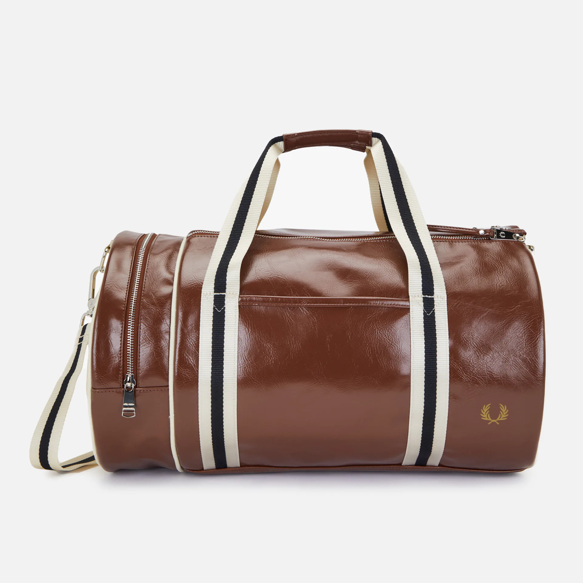 Fred Perry Classic Barrel Bag Whiskey Brown