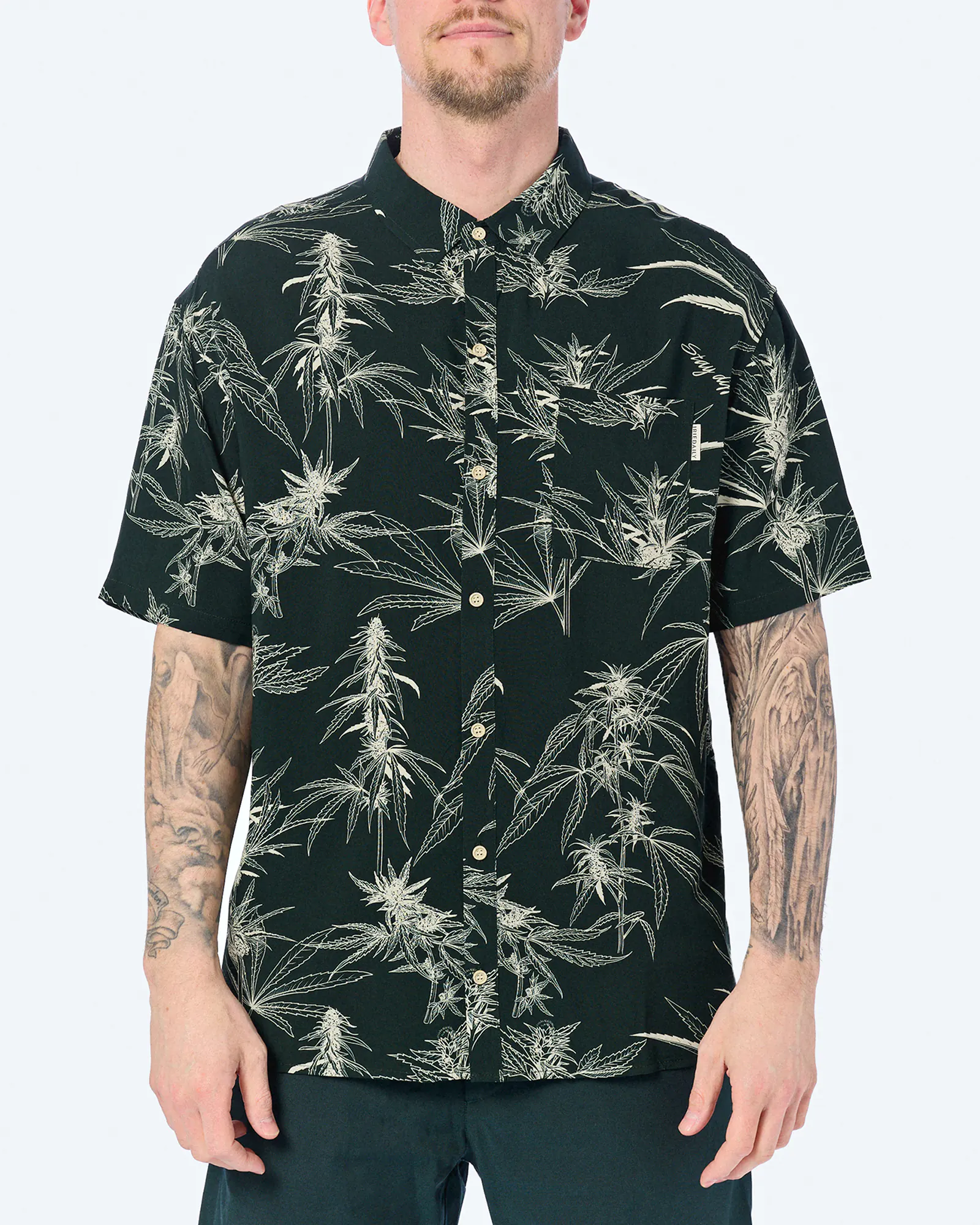 Iriedaily Resort Shirt Nightforest Iriedaily Resort Shirt Nightforest