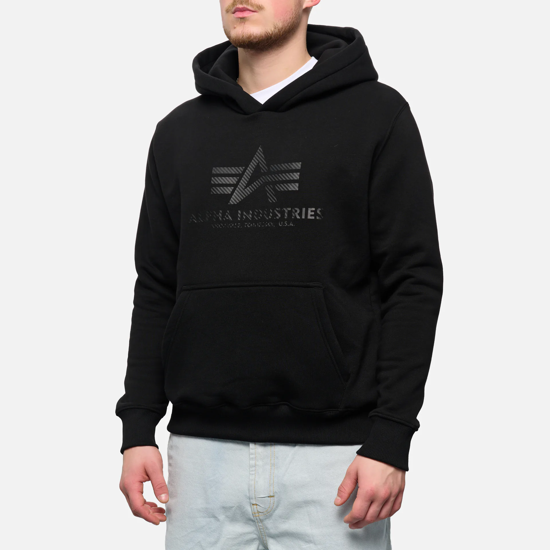 Alpha Industries Basic Hoodie Carbon Black