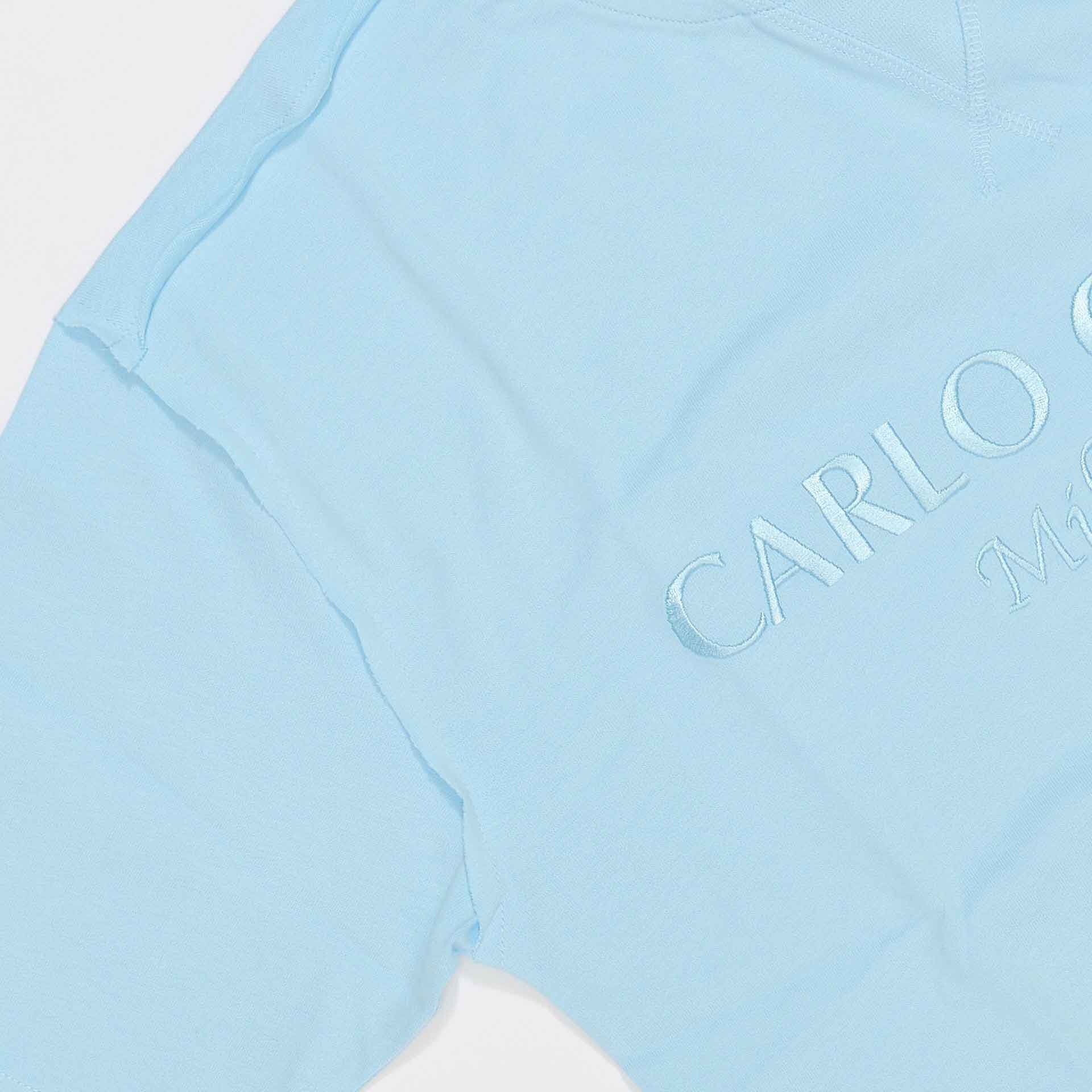 Carlo Colucci Oversize Fit T-Shirt Blue