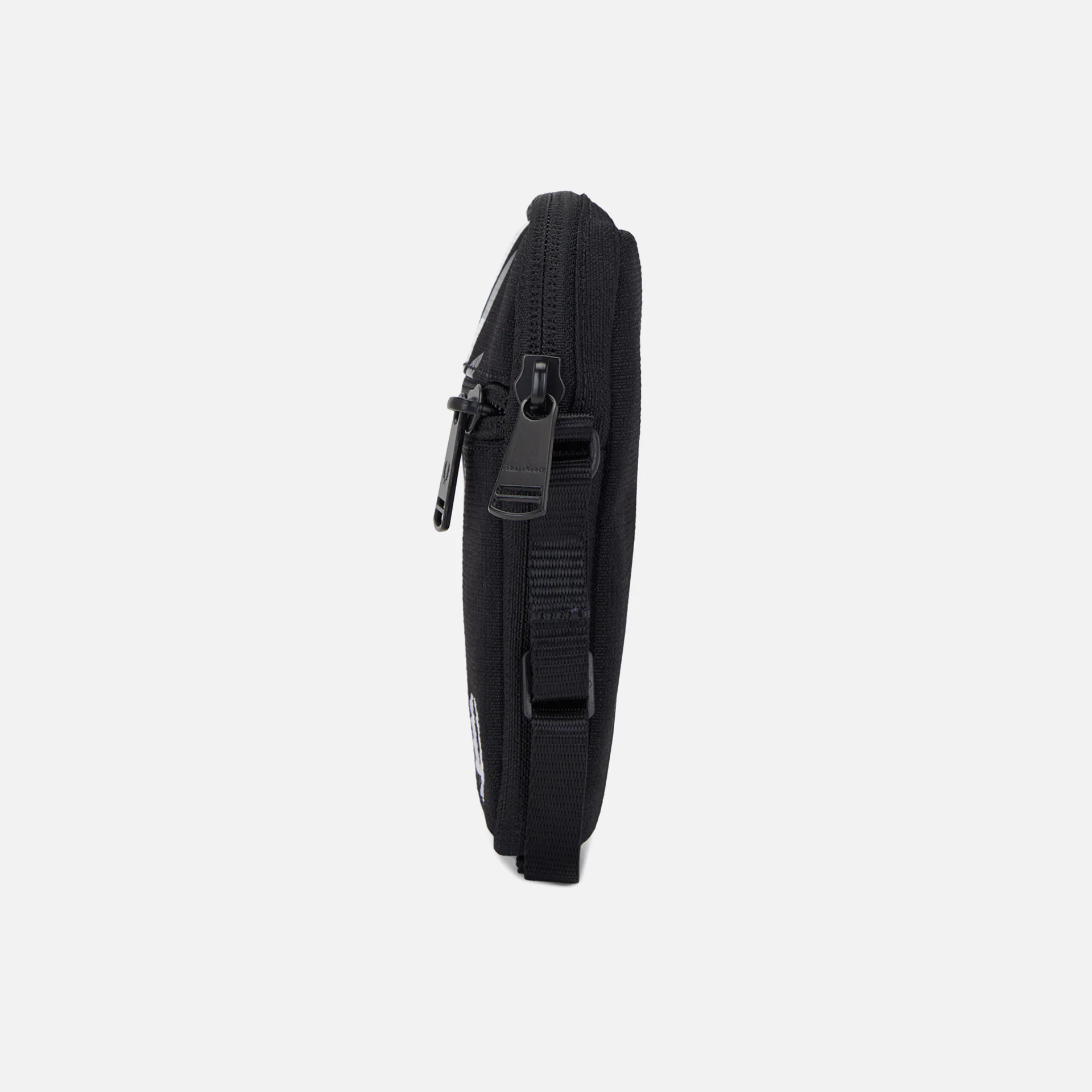 Fred Perry Printed Laurel Wreath Ripstop Side Bag Black