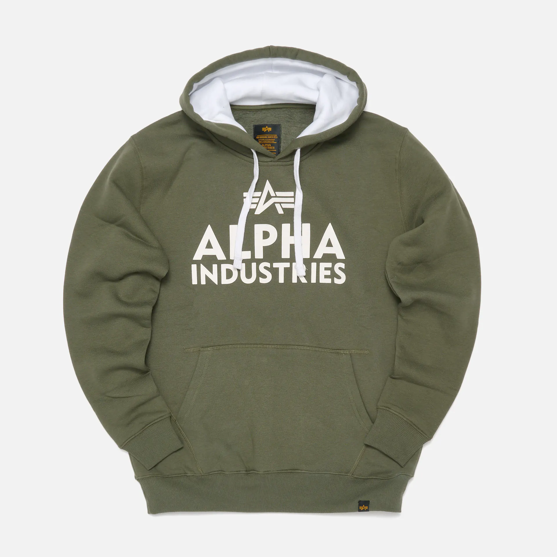 Alpha Industries Foam Print Hoody Olive