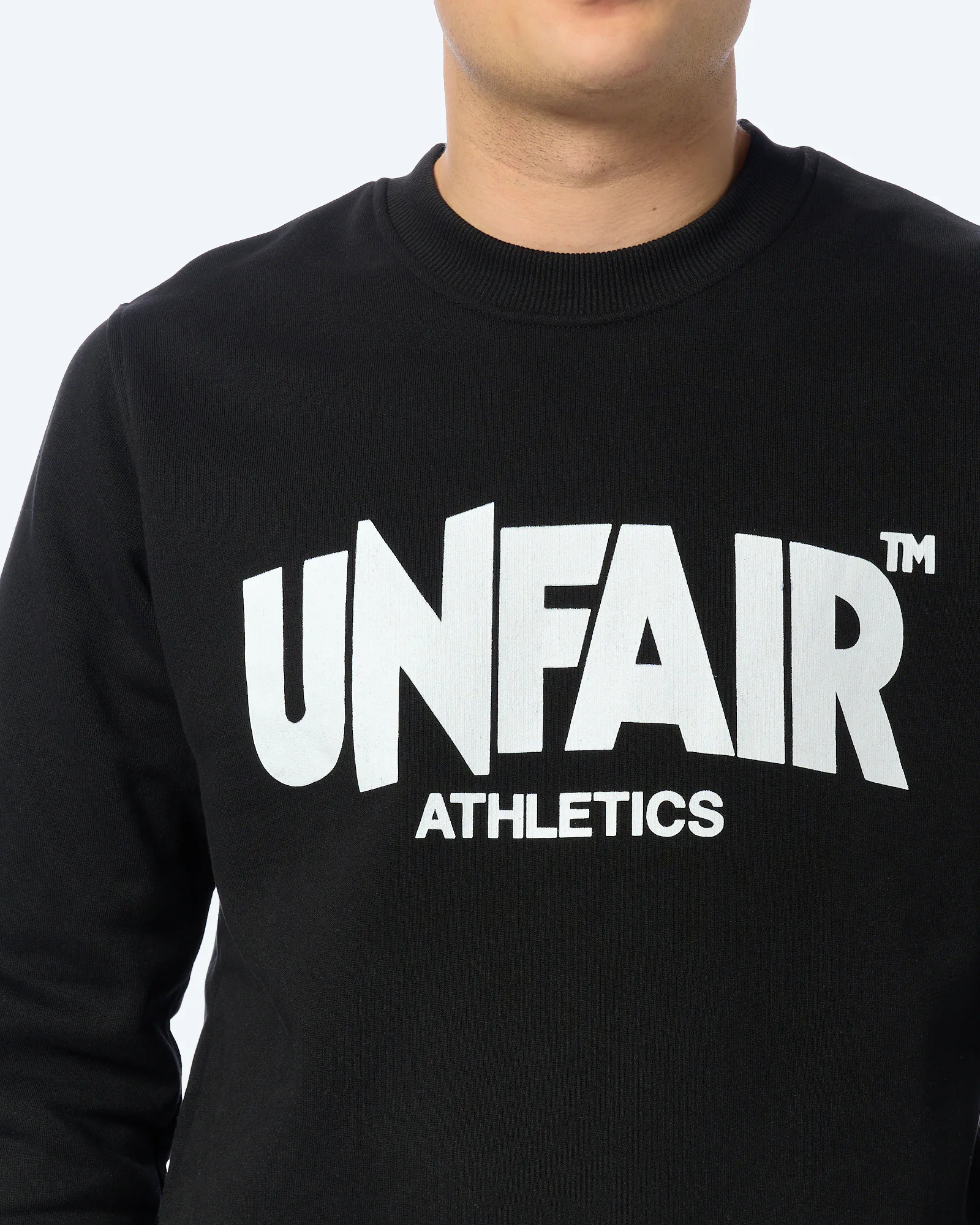 Unfair Athletics Classic Label Crewneck Black