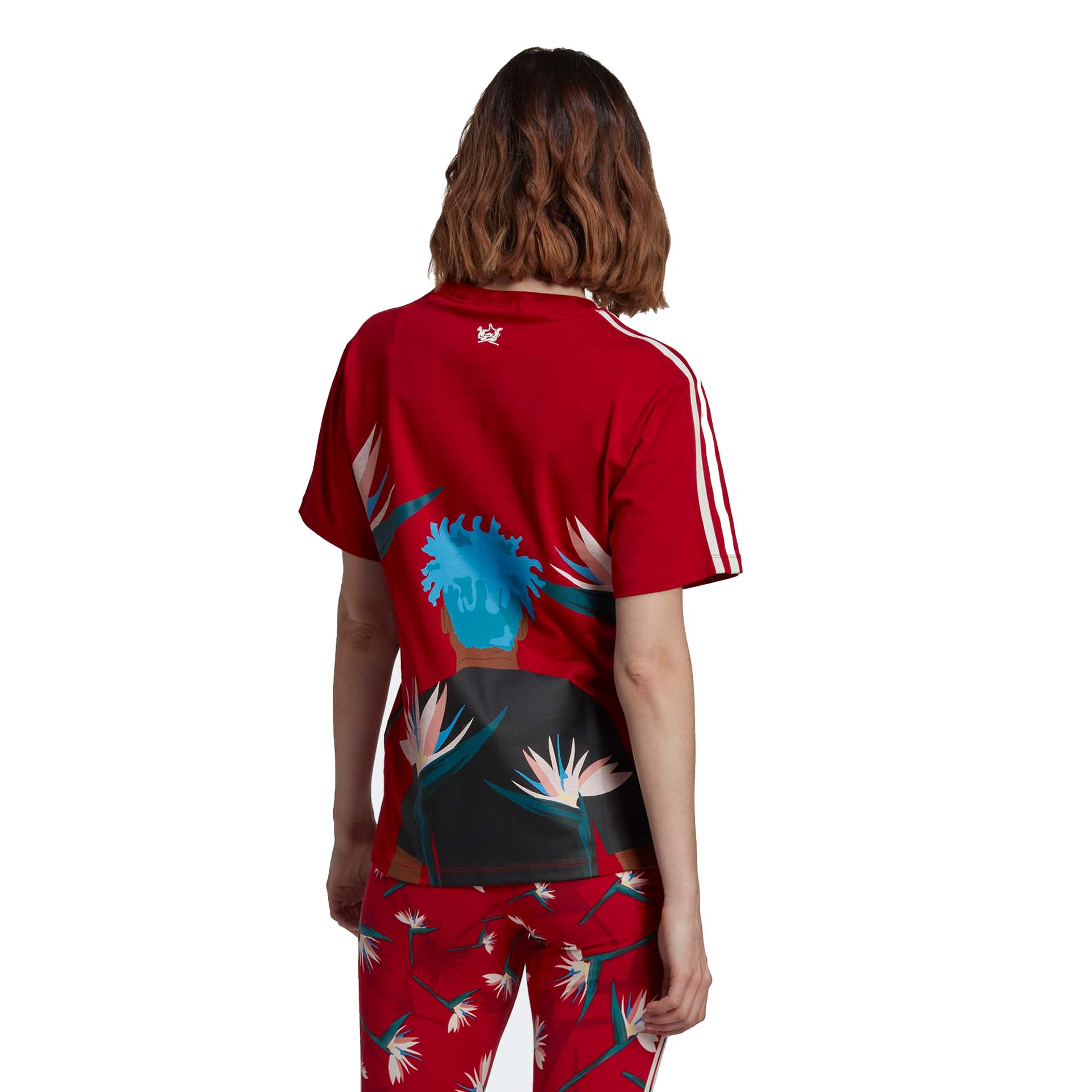 adidas Thebe Magugu T-Shirt Power Red
