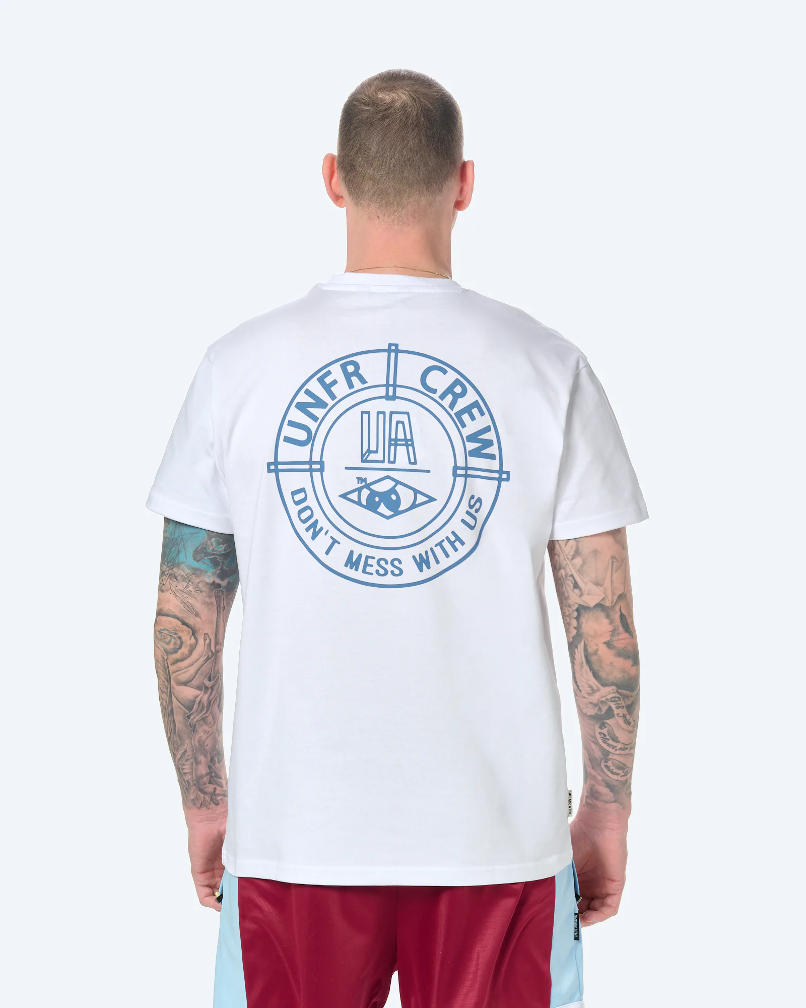 Unfair Athletics DMWU BP T-Shirt Moonlight Blue