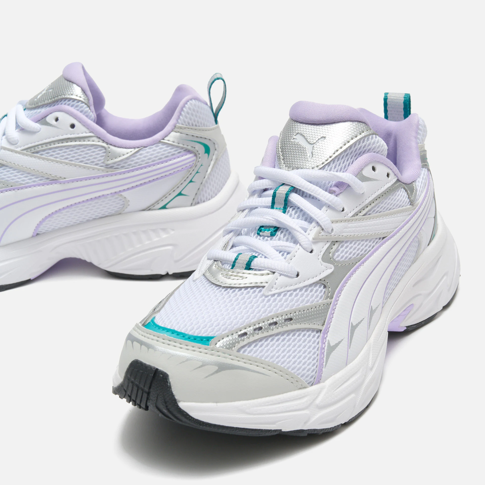 PUMA  Morphic White Vivid Violet