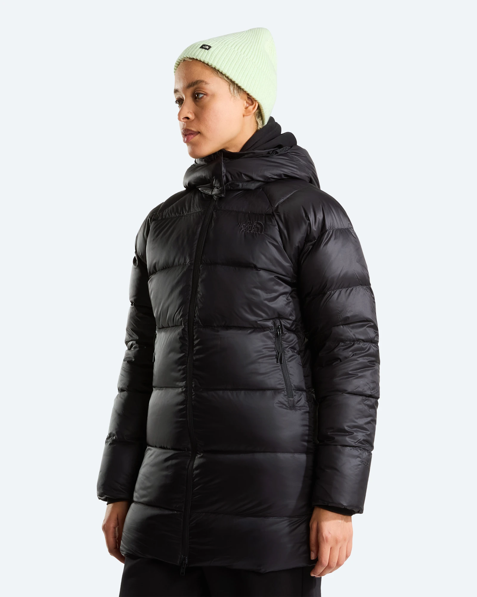 W Hydrenalite City Down Hooded Parka TNF Black