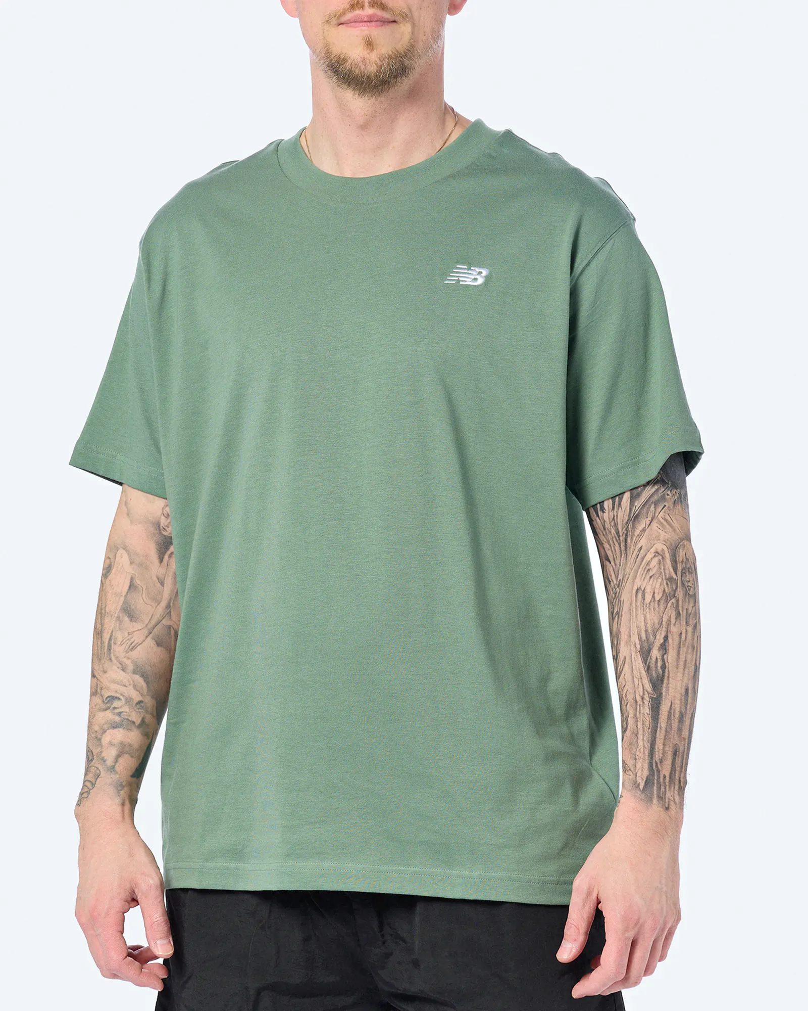 New Balance Sport Essentials Cotton T-Shirt Dark Juniper New Balance Sport Essentials Cotton T-Shirt Dark Juniper