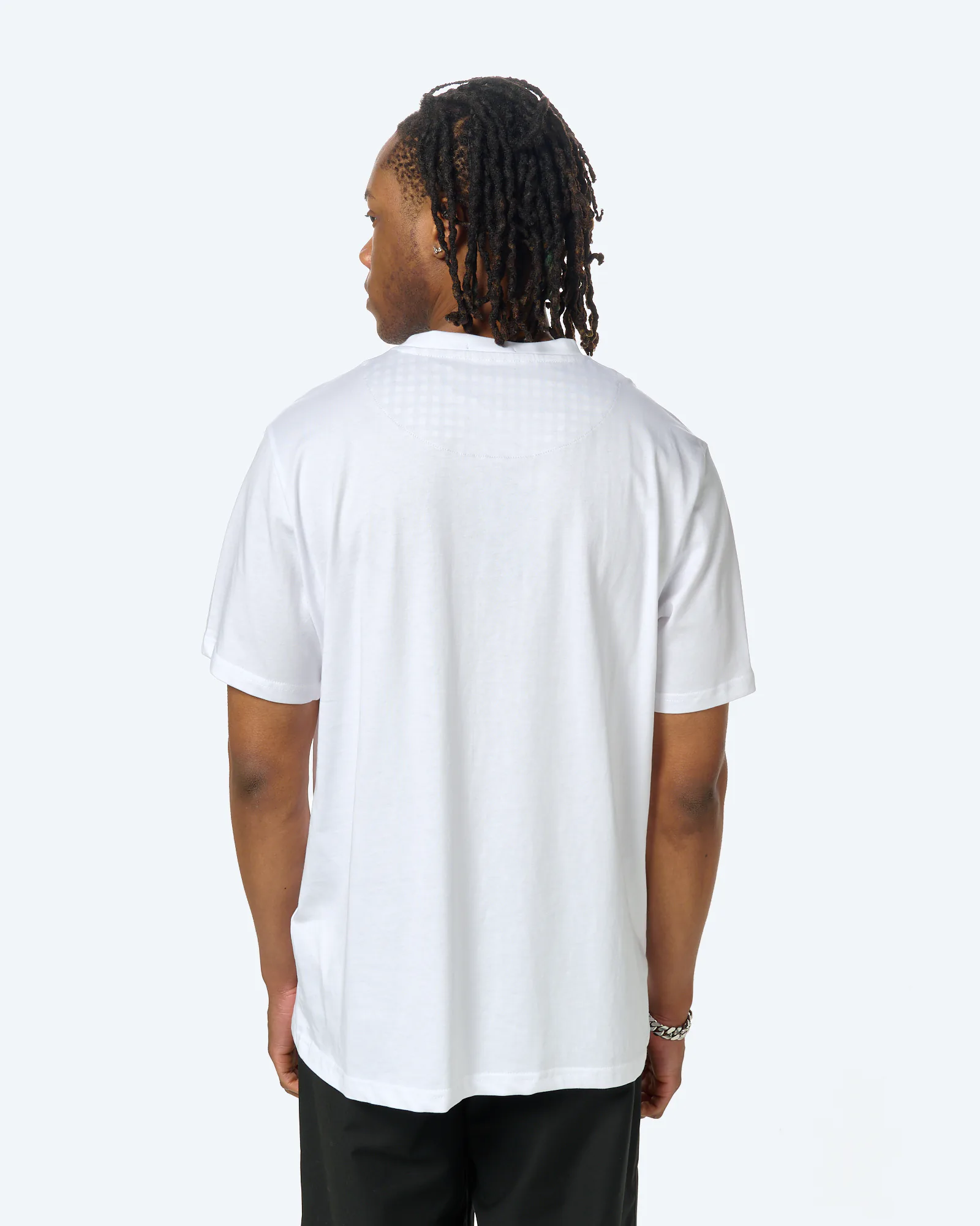 Weekend Offender Shevchenko Mid House Check Prison T-Shirt White