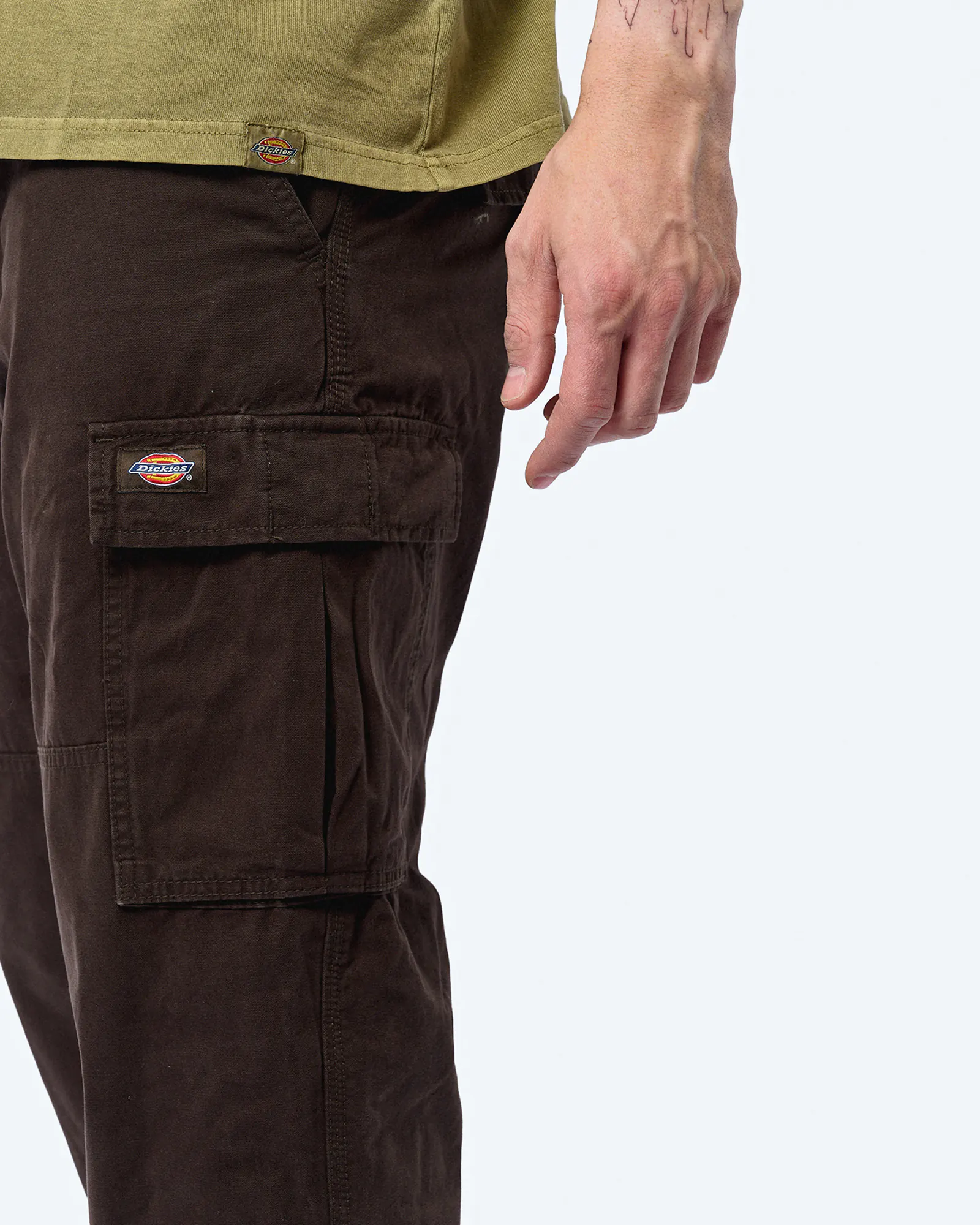 Dickies Johnson Cargo Dark Brown Dickies Johnson Cargo Dark Brown
