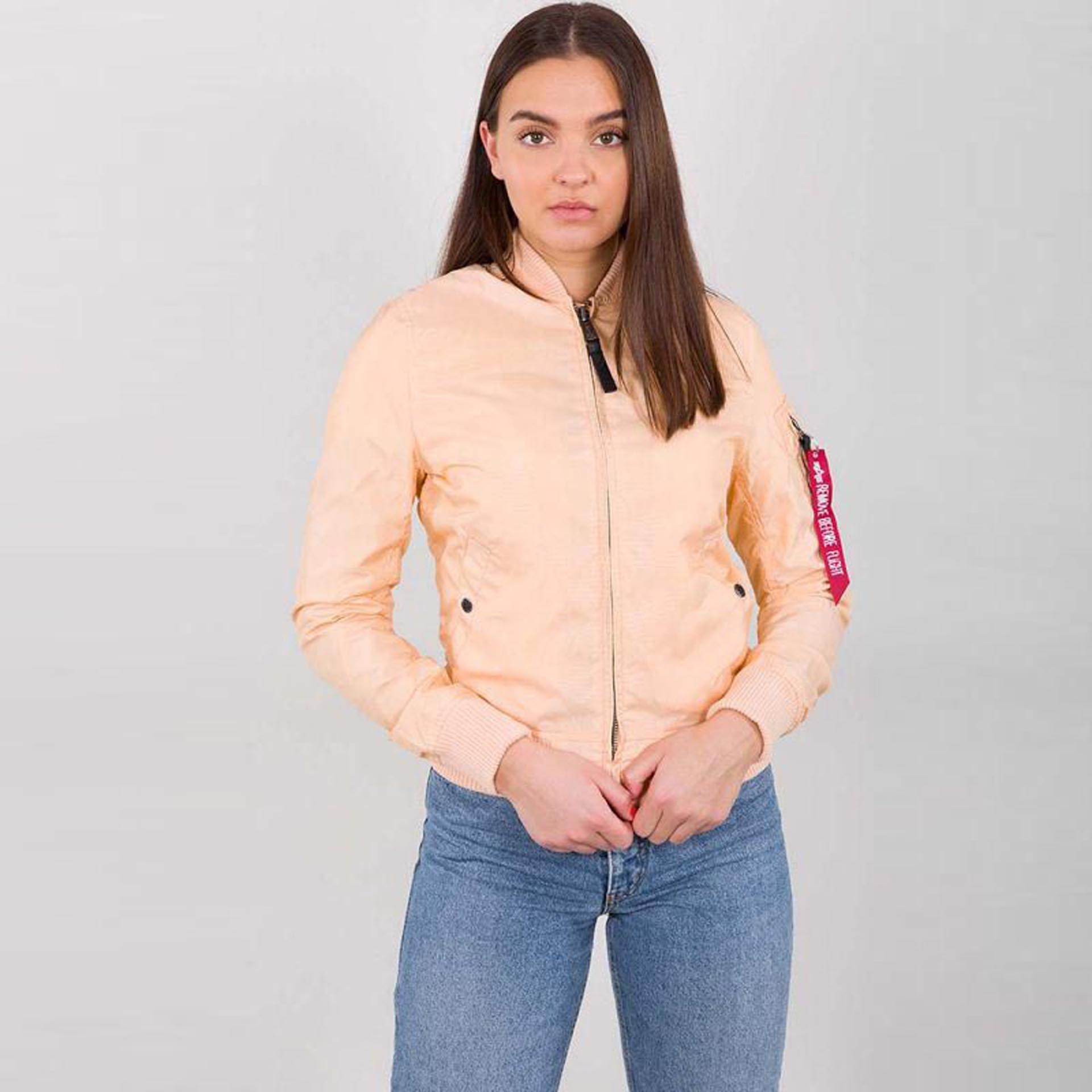 Alpha Industries Fliegerjacke MA-1 TT WMN Apricot